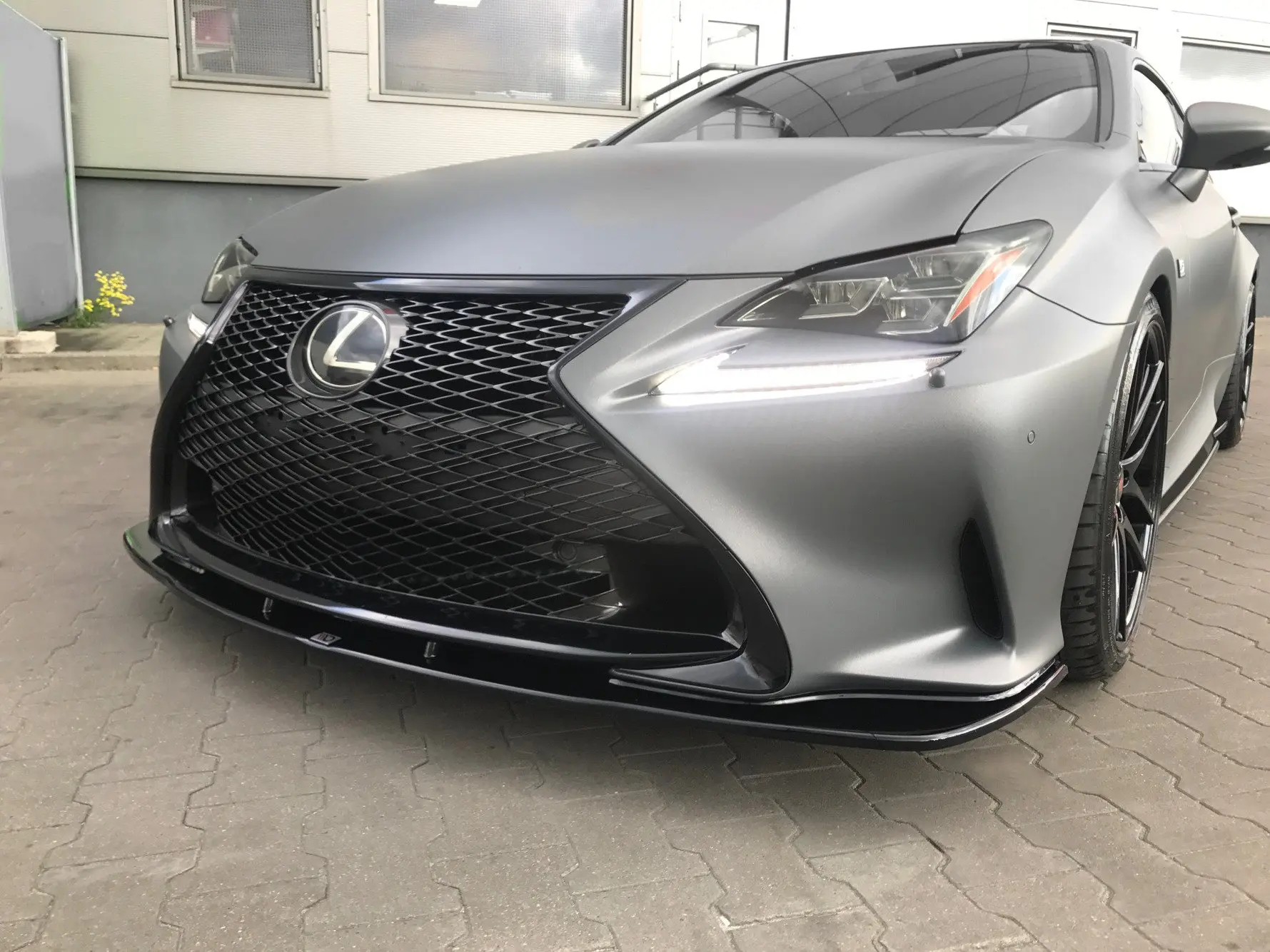 Frontspoiler Lexus RC 2014-2018 | V.1 Glossy Black Edition – bilde 3