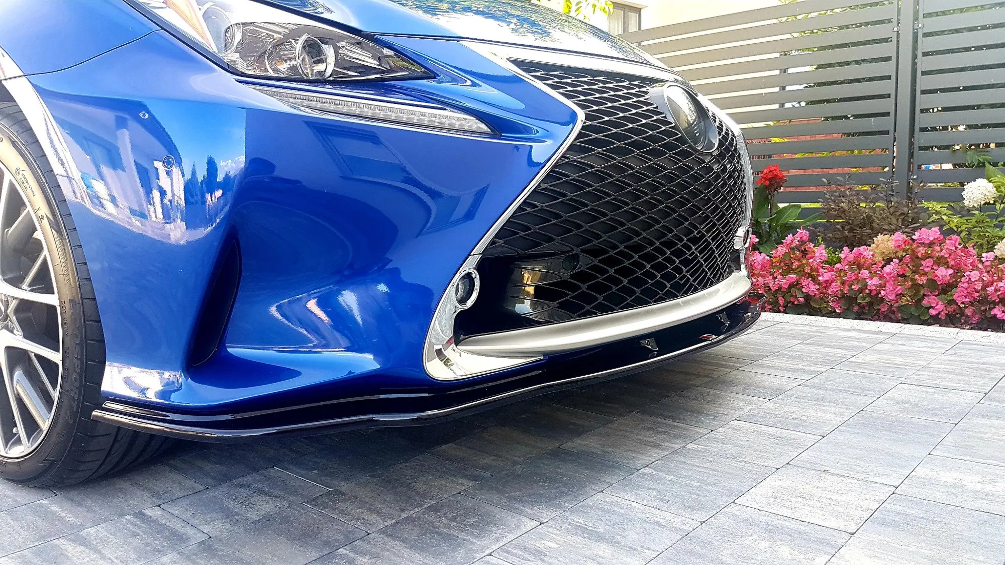 Frontspoiler Lexus RC 2014-2018 | V.2 Glossy Black Edition – bilde 3