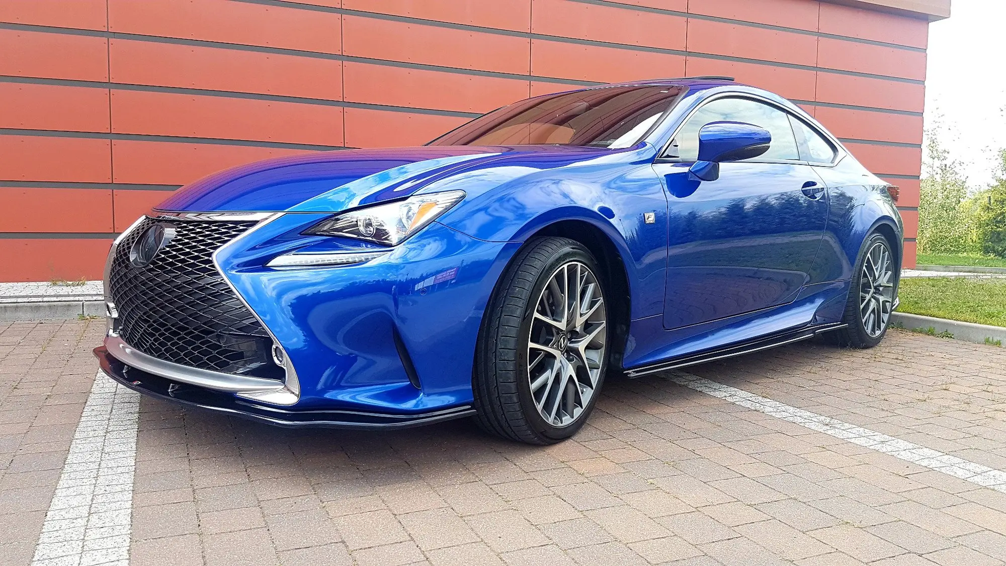 Frontspoiler Lexus RC 2014-2018 | V.2 Glossy Black Edition – bilde 4