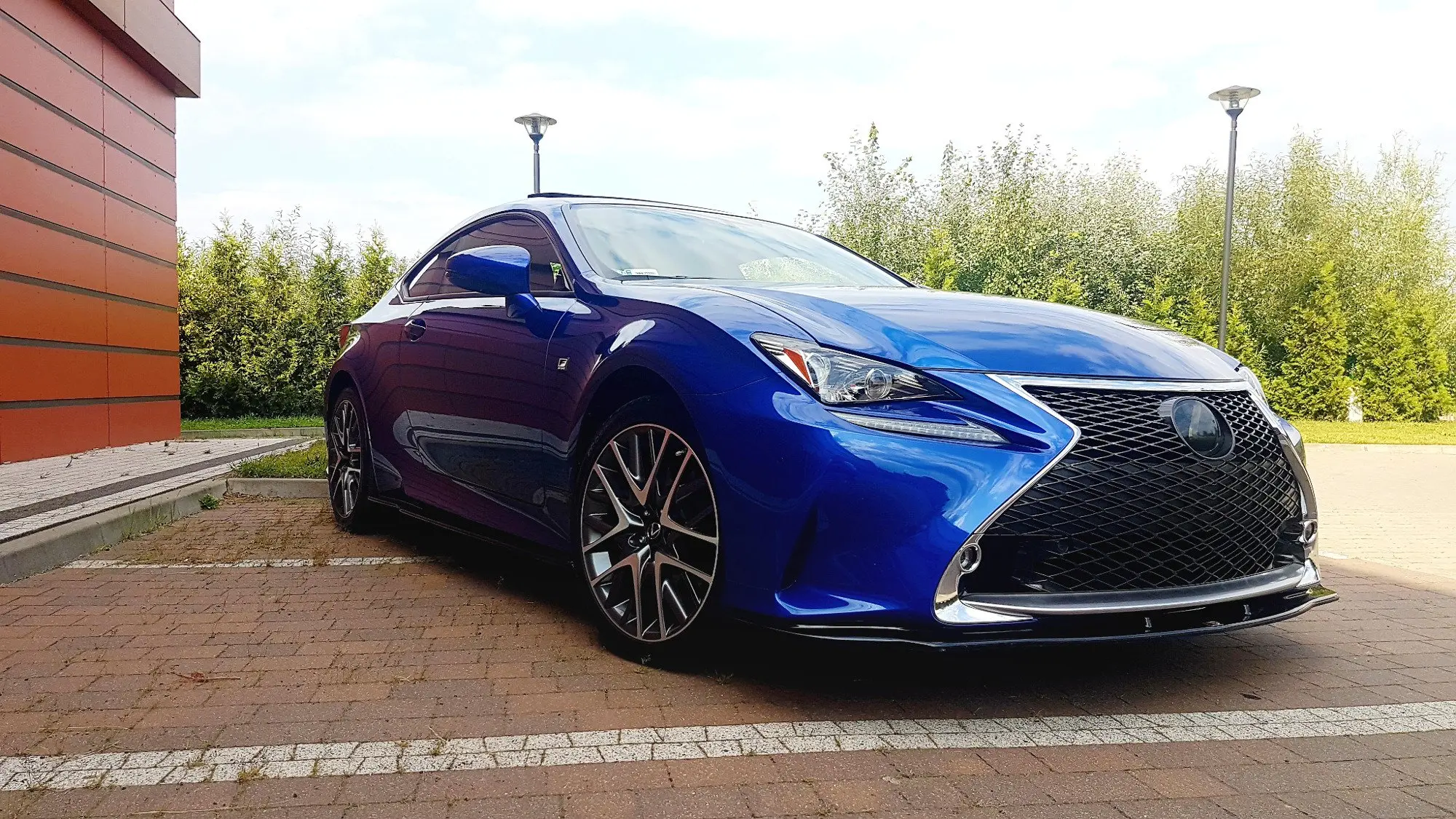 Frontspoiler Lexus RC 2014-2018 | V.2 Glossy Black Edition – bilde 5
