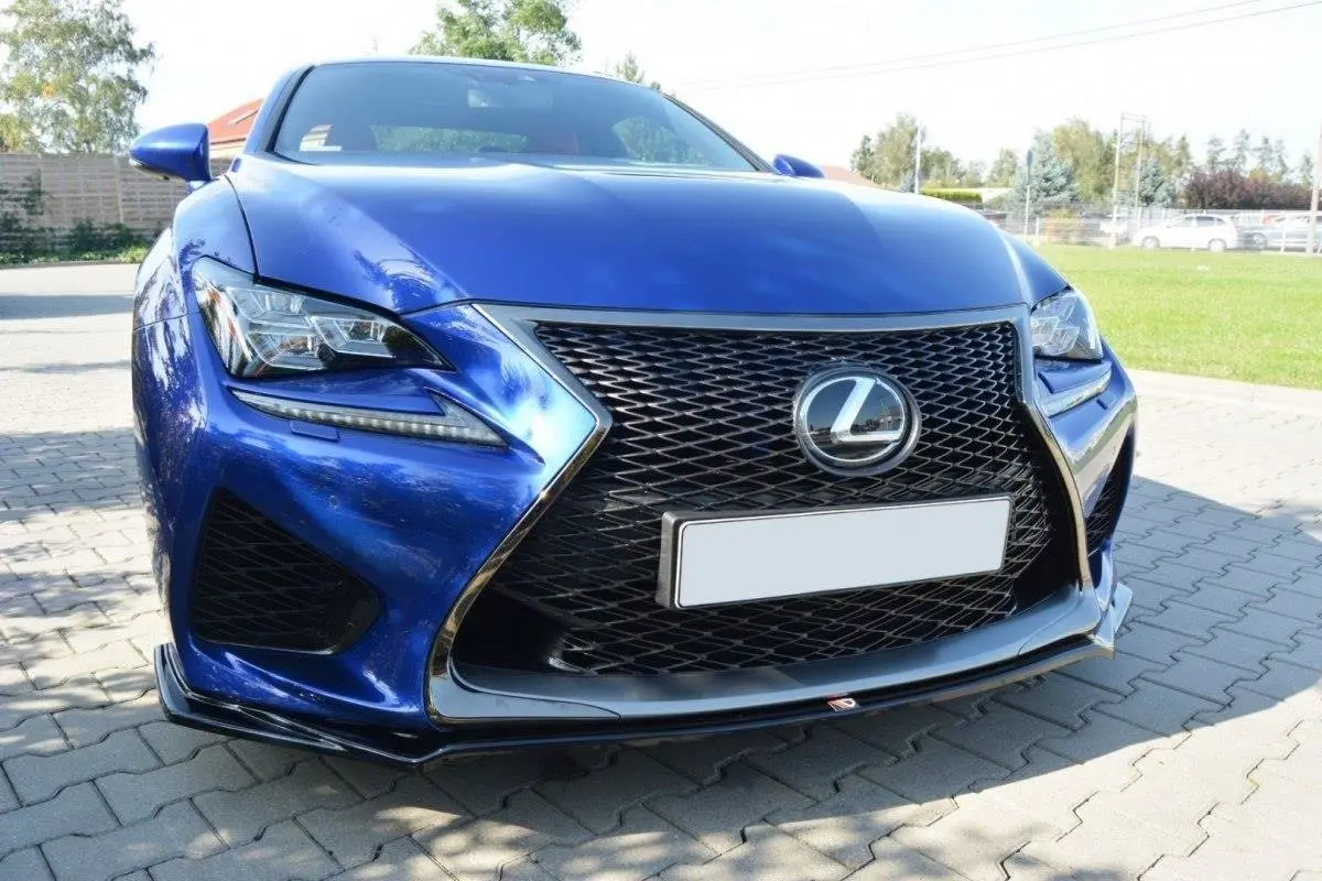 Frontspoiler Lexus RC F 2014-2018 | V.1 Glossy Black Edition