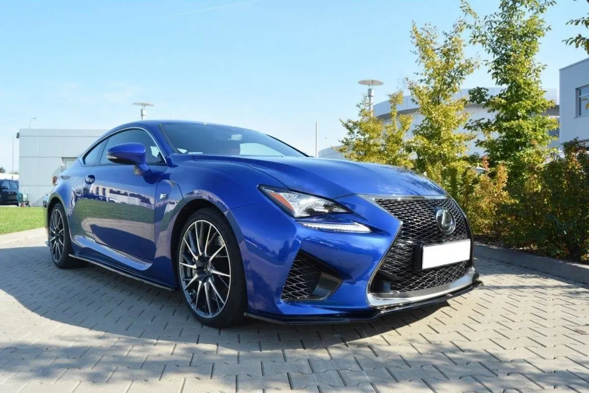 Frontspoiler Lexus RC F 2014-2018 | V.1 Glossy Black Edition – bilde 4