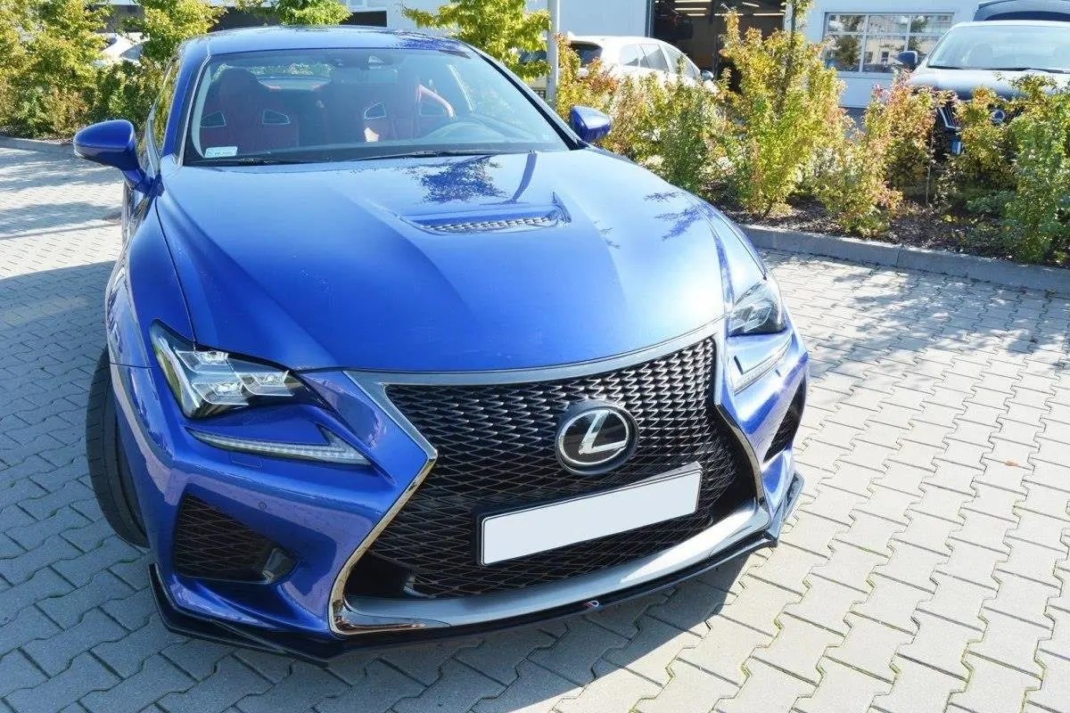 Frontspoiler Lexus RC F 2014-2018 | V.1 Glossy Black Edition – bilde 5
