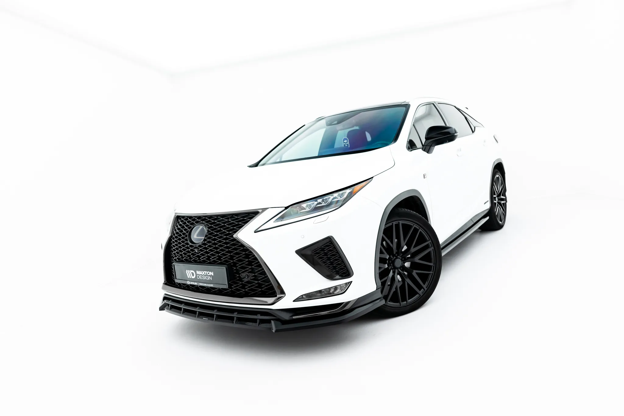 Frontspoiler Lexus RX F-Sport IV Facelift 2019 - 2022 | Glossy Black Edition
