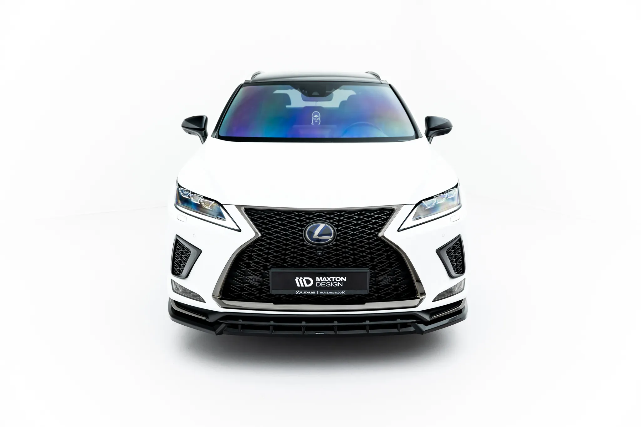Frontspoiler Lexus RX F-Sport IV Facelift 2019 - 2022 | Glossy Black Edition – bilde 2