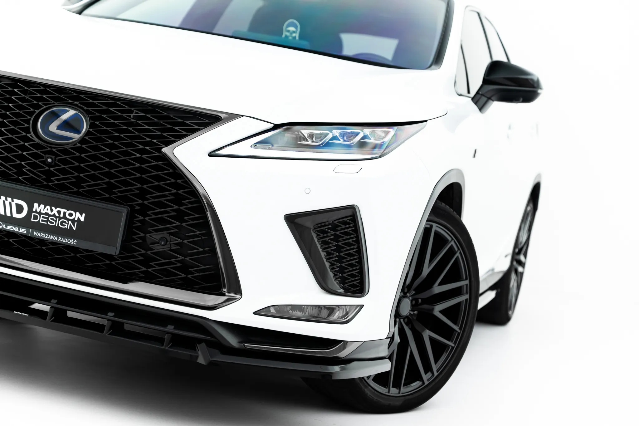 Frontspoiler Lexus RX F-Sport IV Facelift 2019 - 2022 | Glossy Black Edition – bilde 4