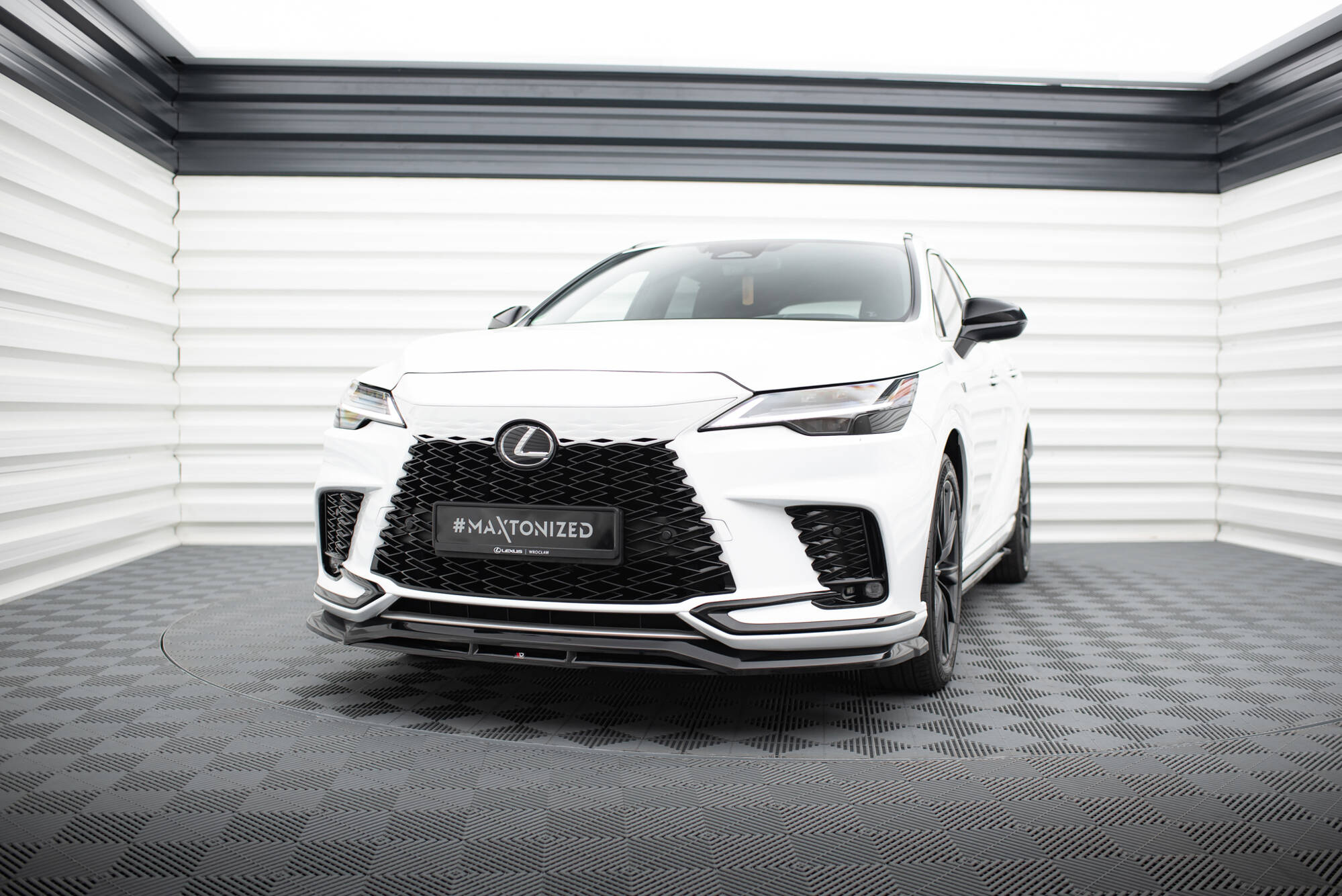 Frontspoiler Lexus RX F-Sport V 2022 -> | Sport Glossy Black Edition