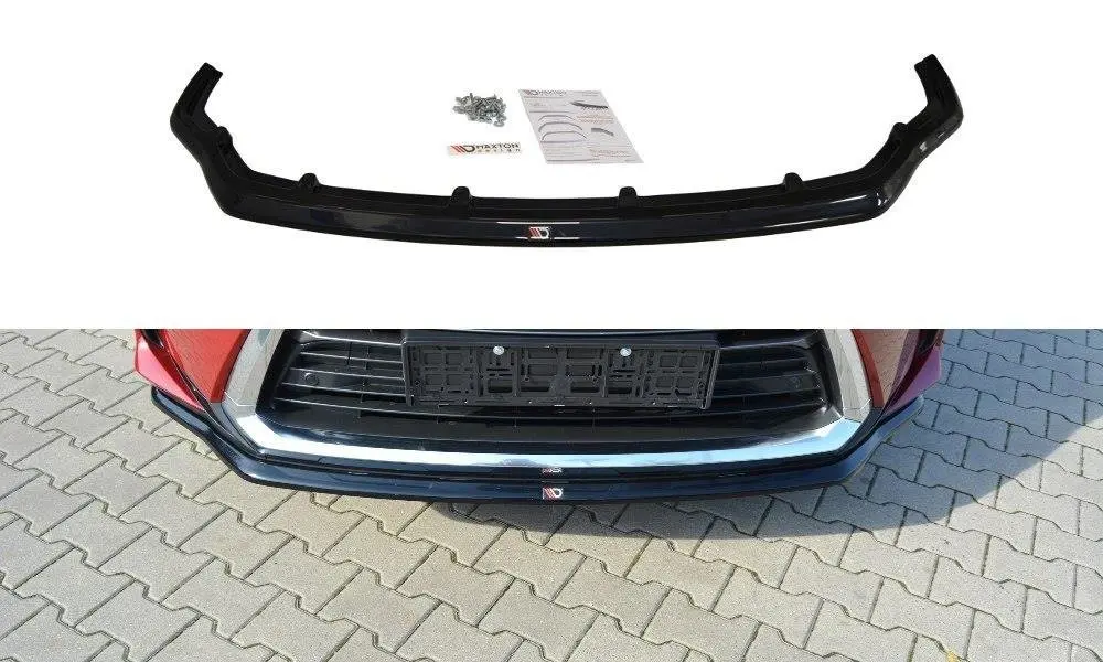 Frontspoiler Lexus RX IV 2015 - 2022 | V.1 Glossy Black Edition