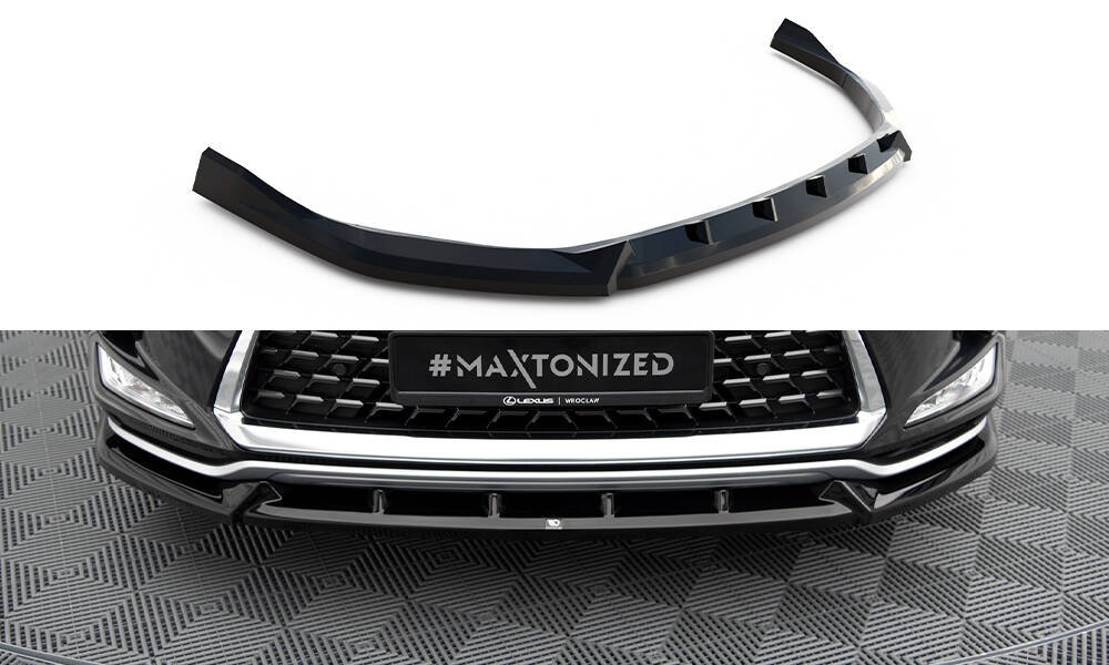 Frontspoiler Lexus RX Mk4 facelift 2019 - 2022 | Glossy Black Edition – bilde 2