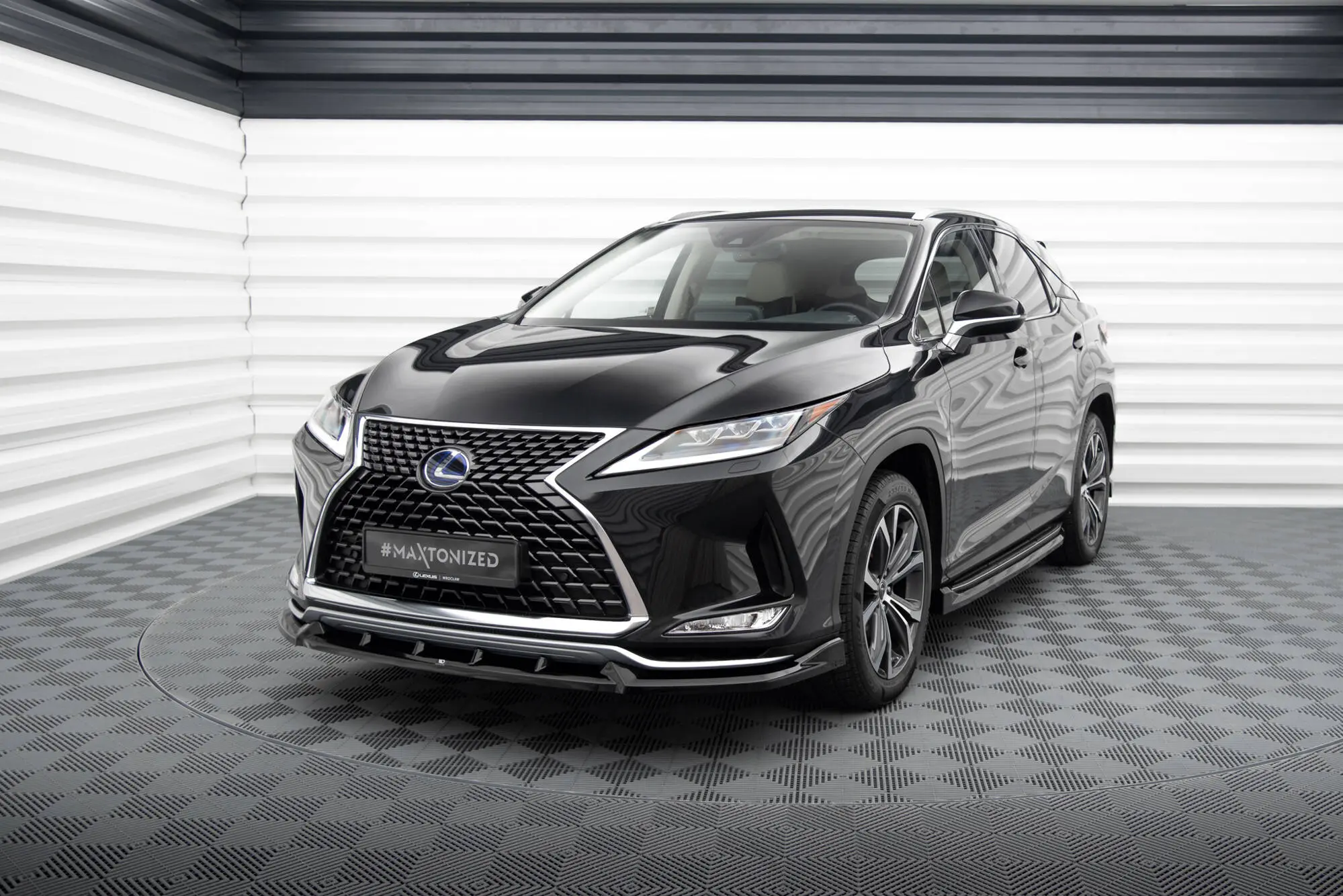 Frontspoiler Lexus RX Mk4 facelift 2019 - 2022 | Glossy Black Edition – bilde 3