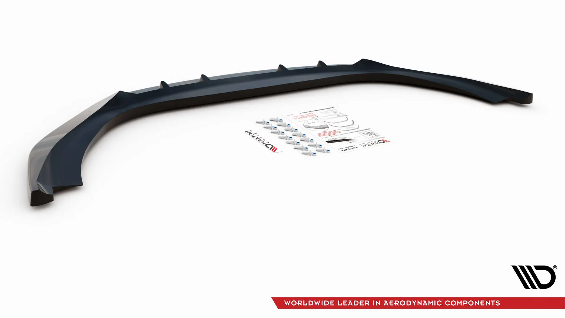 Frontspoiler Maserati Ghibli III 2013-2017 | V.2 Glossy Black Edition – bilde 5