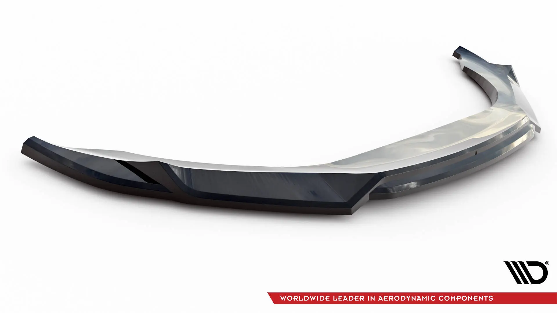 Frontspoiler Maserati Ghibli mk3 facelift 2017 - 2020 | V.2 Glossy Black Edition – bilde 5