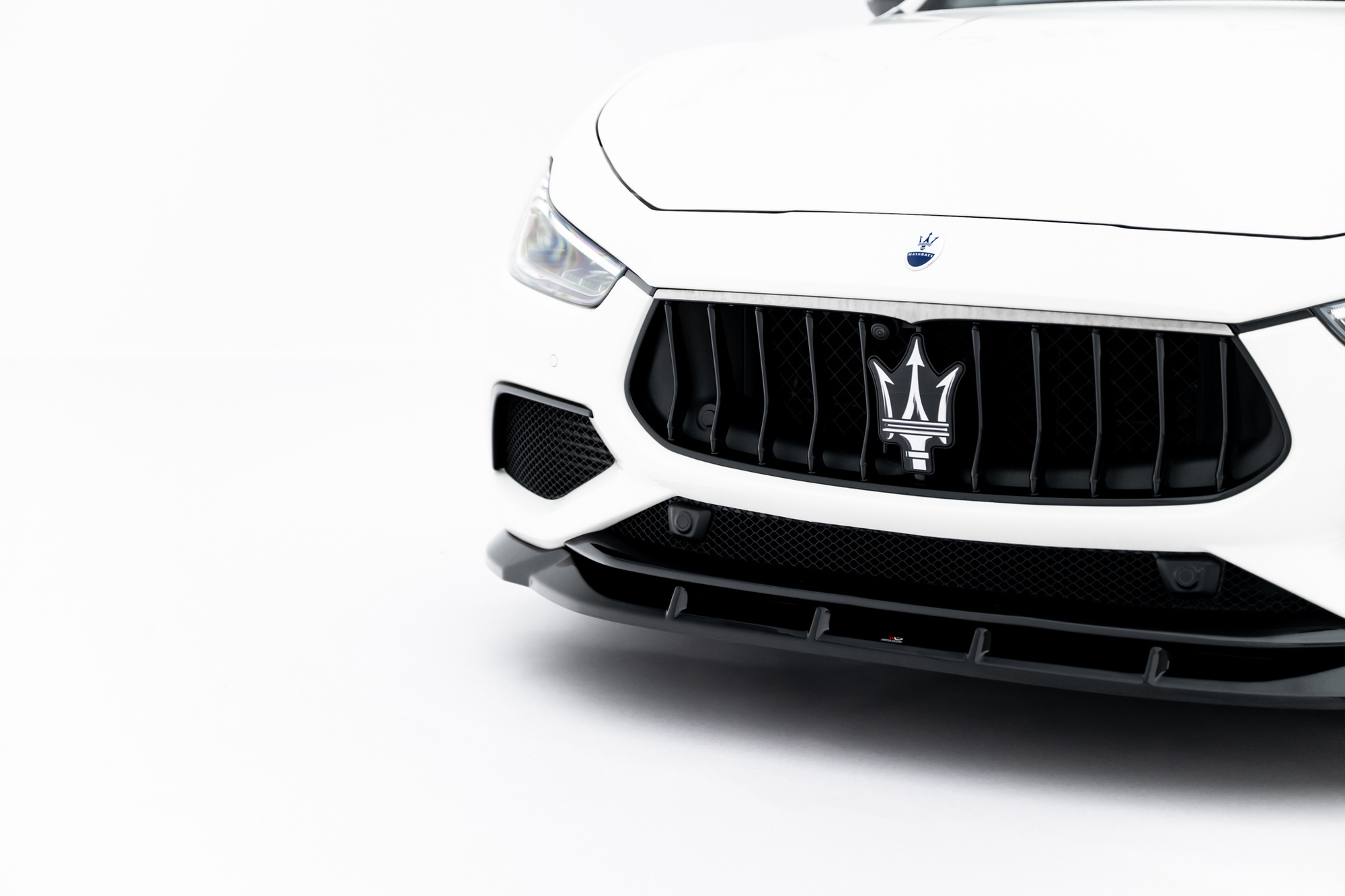 Frontspoiler Maserati Ghibli Modena III Facelift 2017 - 2020 | Sport Glossy Black Edition – bilde 4