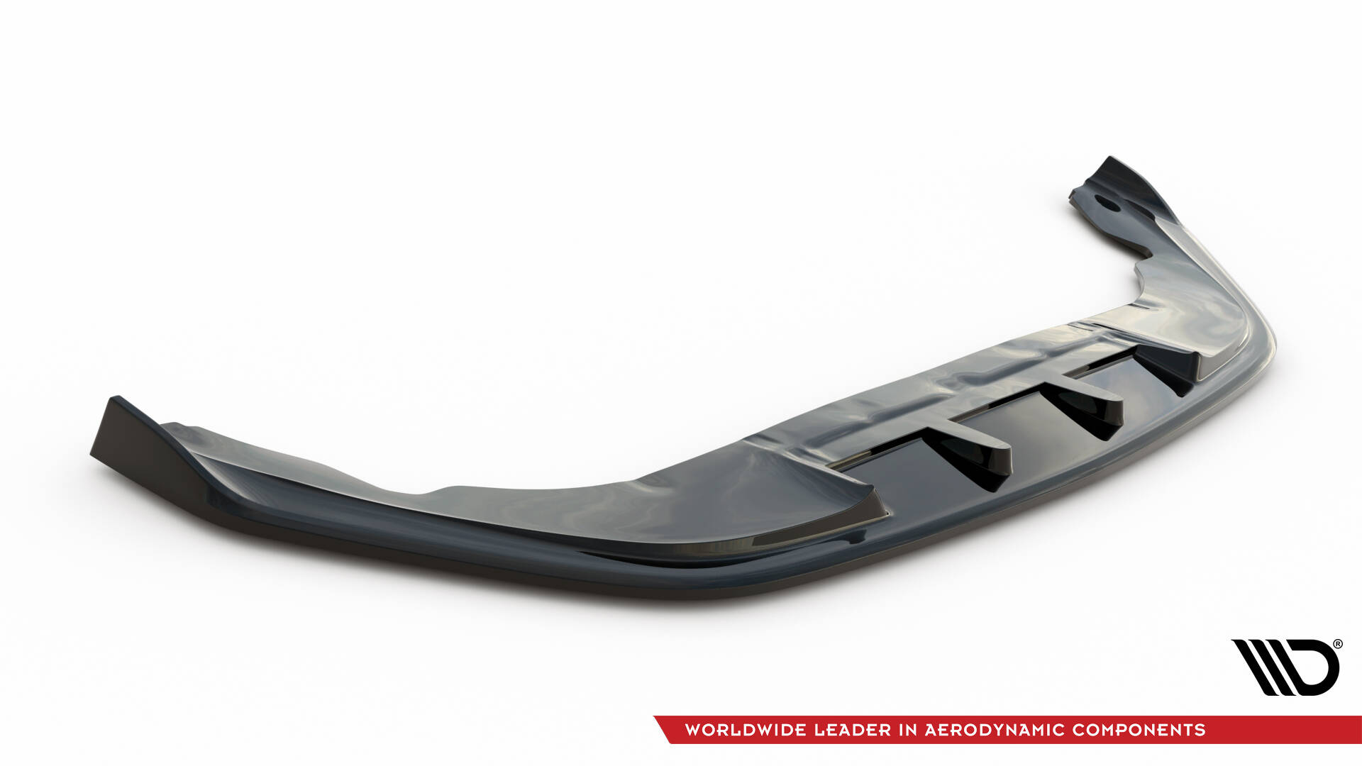 Frontspoiler Maserati GranTurismo Mk1 facelift 2013 - 2018| V.1 Glossy Black Edition – bilde 4