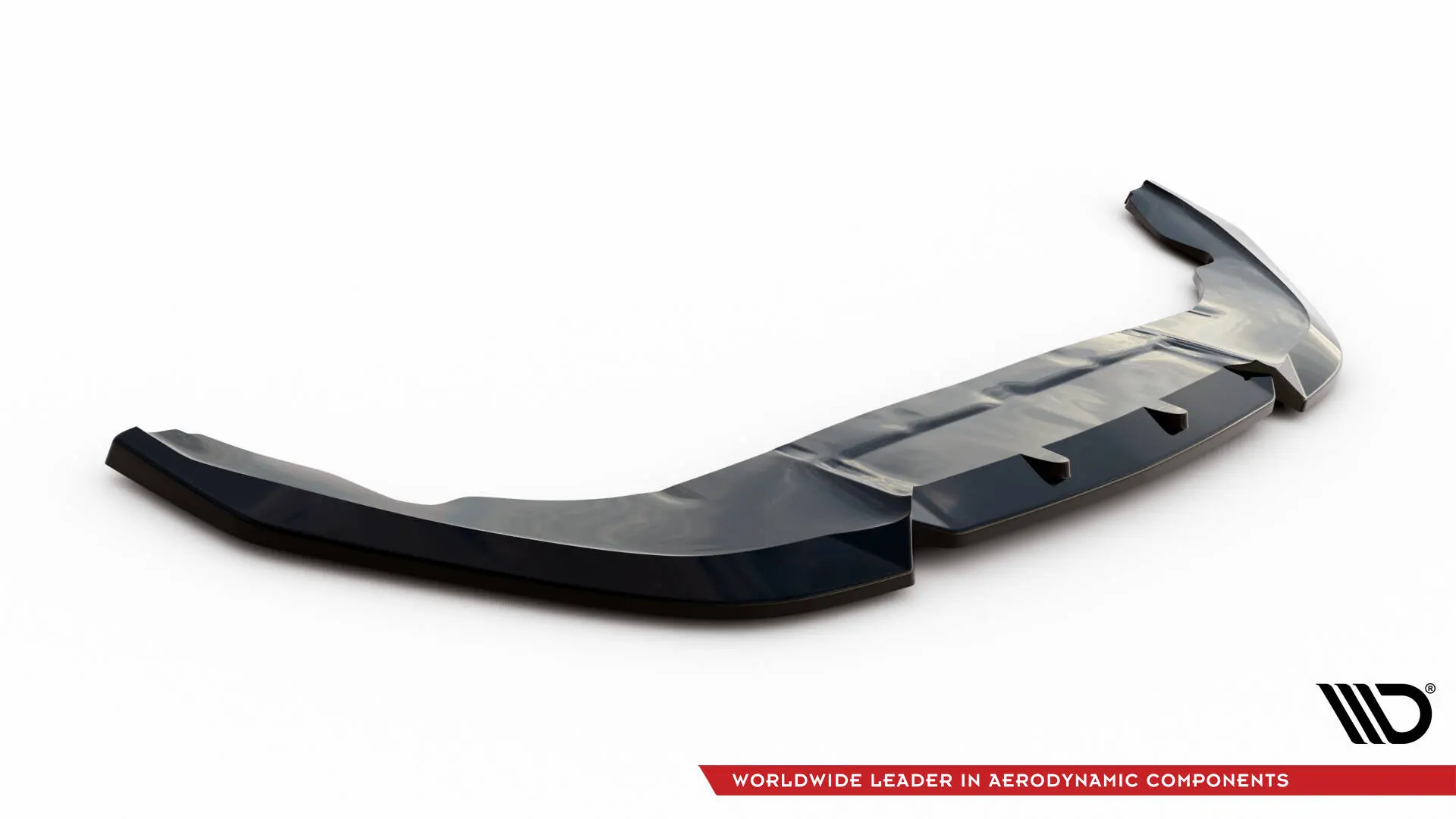 Frontspoiler Maserati GranTurismo Mk1 facelift 2013 - 2018| V.2 Glossy Black Edition – bilde 4