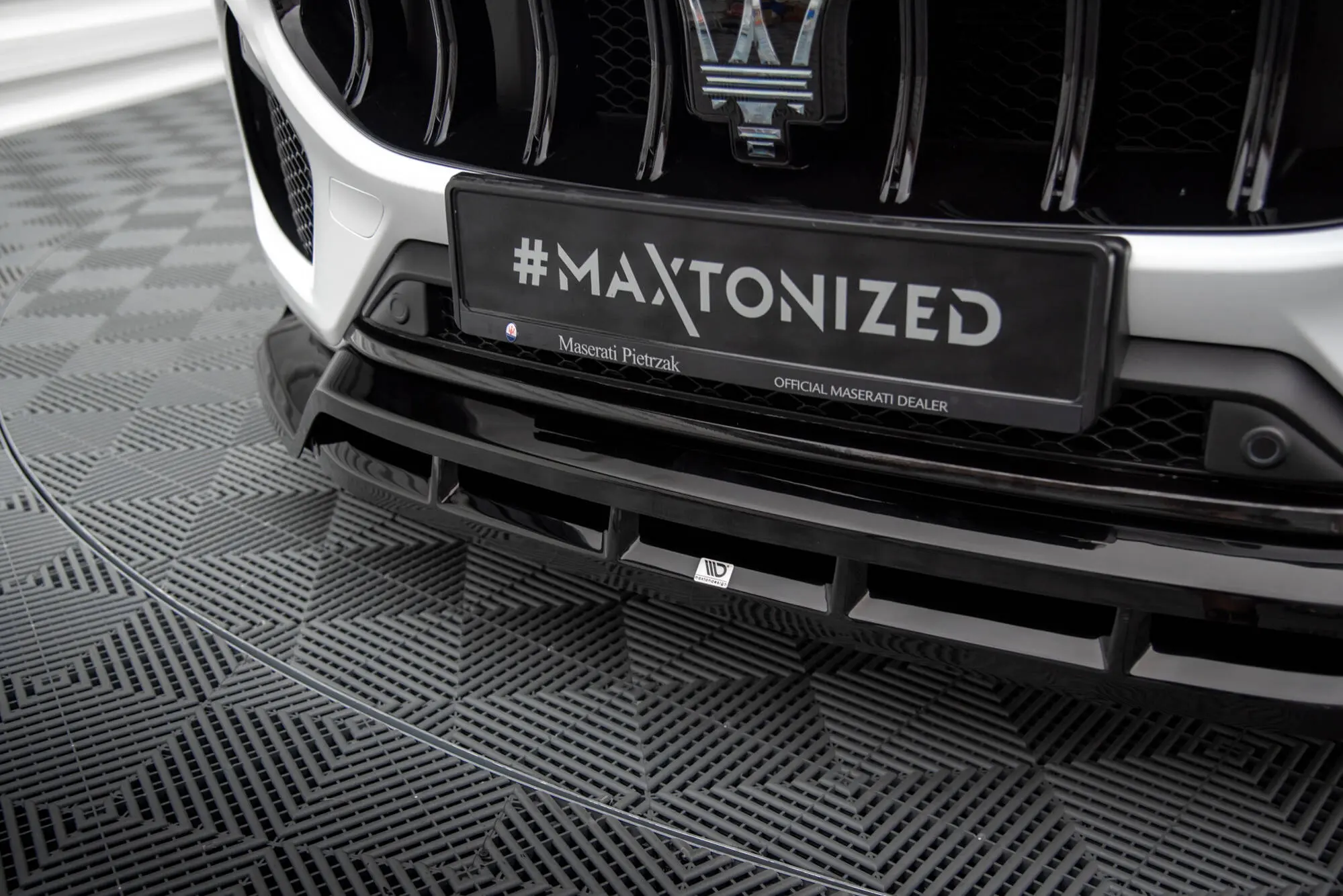 Frontspoiler Maserati Grecale GT 2022 - > / Maserati Grecale Modena 2022 - > | Glossy Black Edition