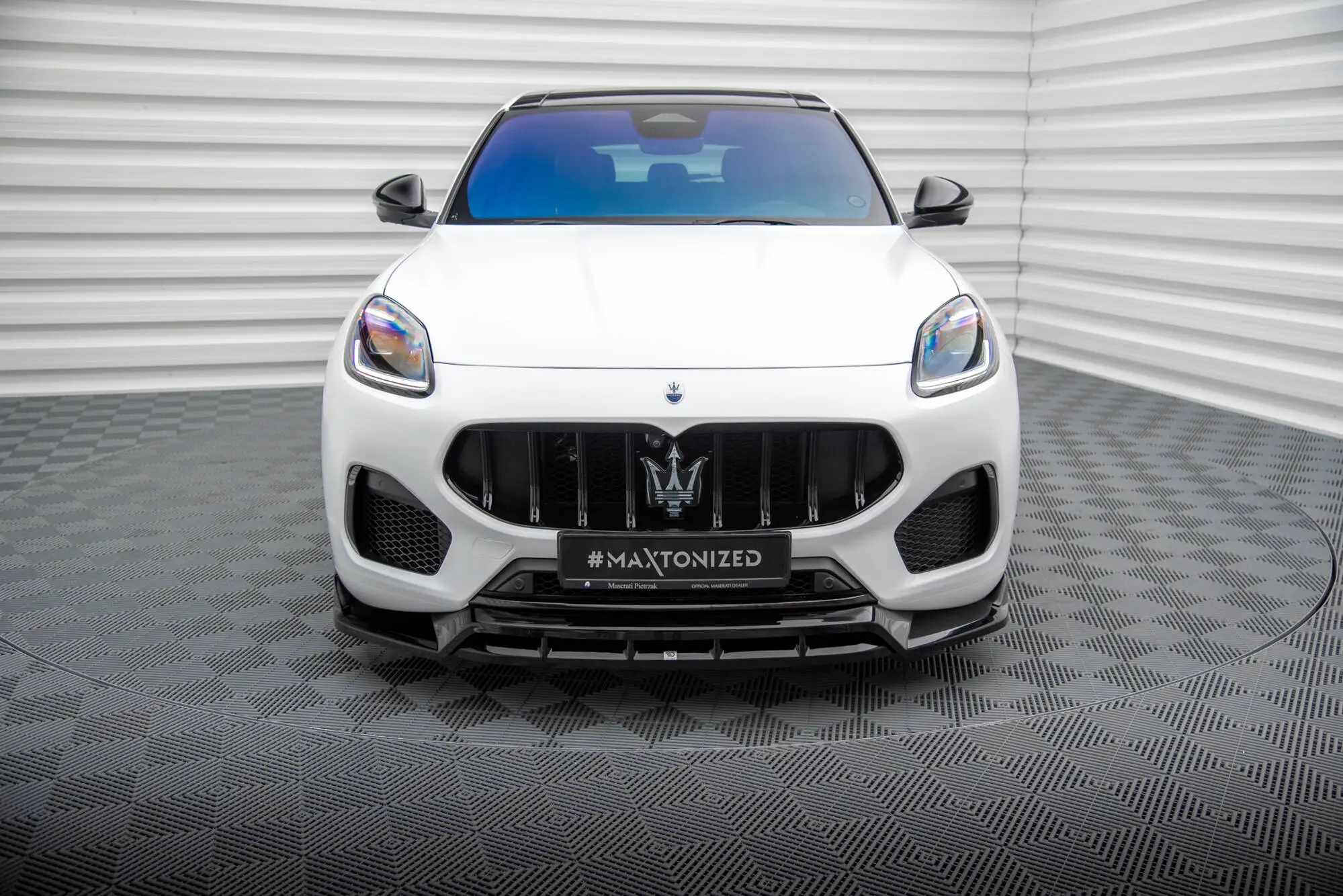 Frontspoiler Maserati Grecale GT 2022 - > / Maserati Grecale Modena 2022 - > | Glossy Black Edition – bilde 3
