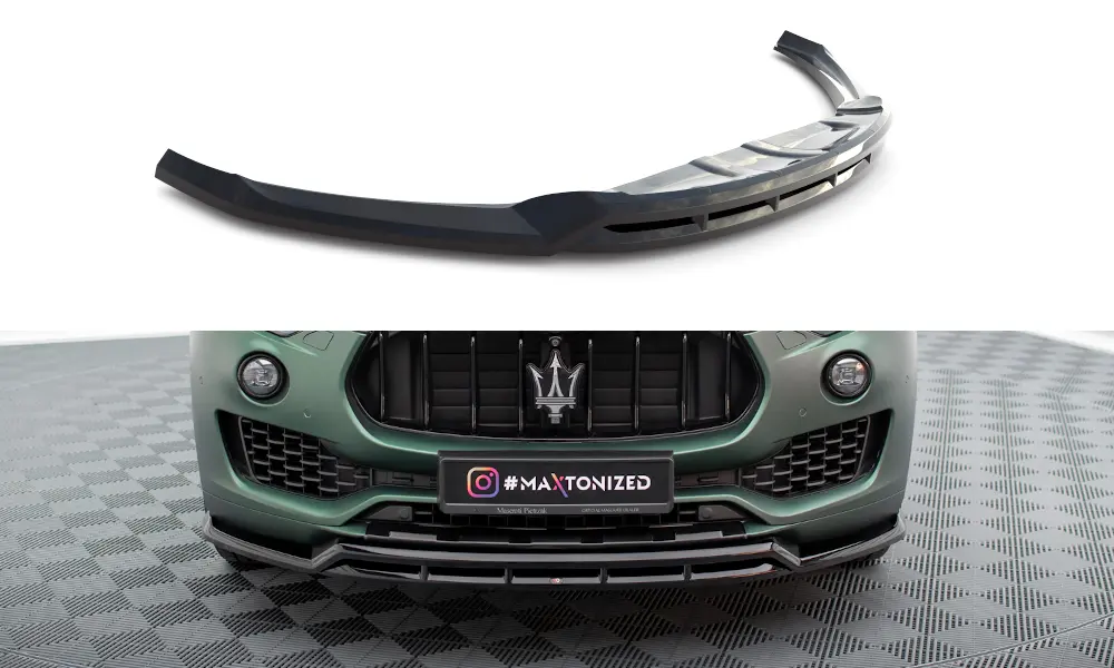 Frontspoiler Maserati Levante 2016 -> | V.2 Glossy Black Edition – bilde 3