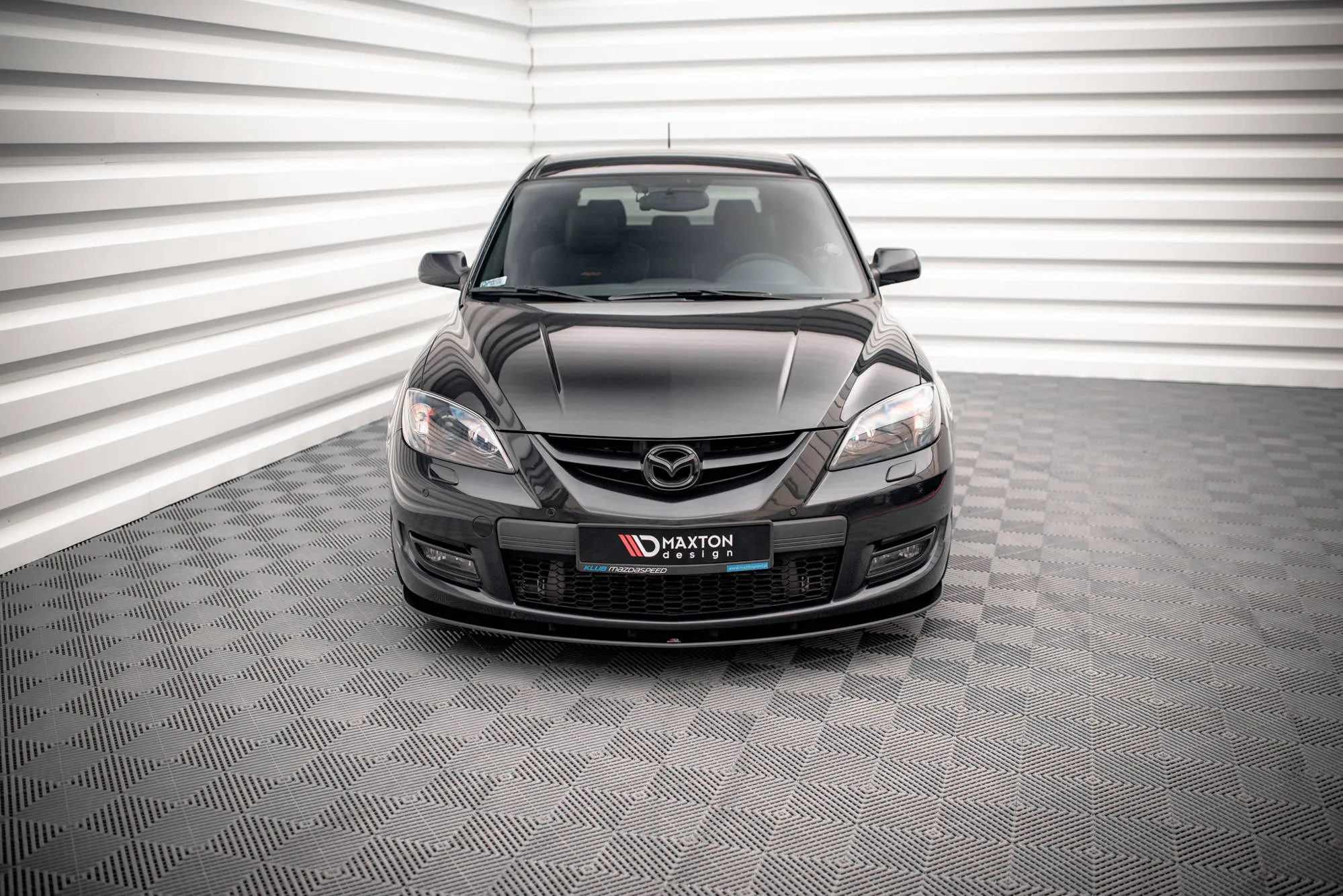 Frontspoiler Mazda 3 I MPS 2006-2008 | Street Pro Black Edition