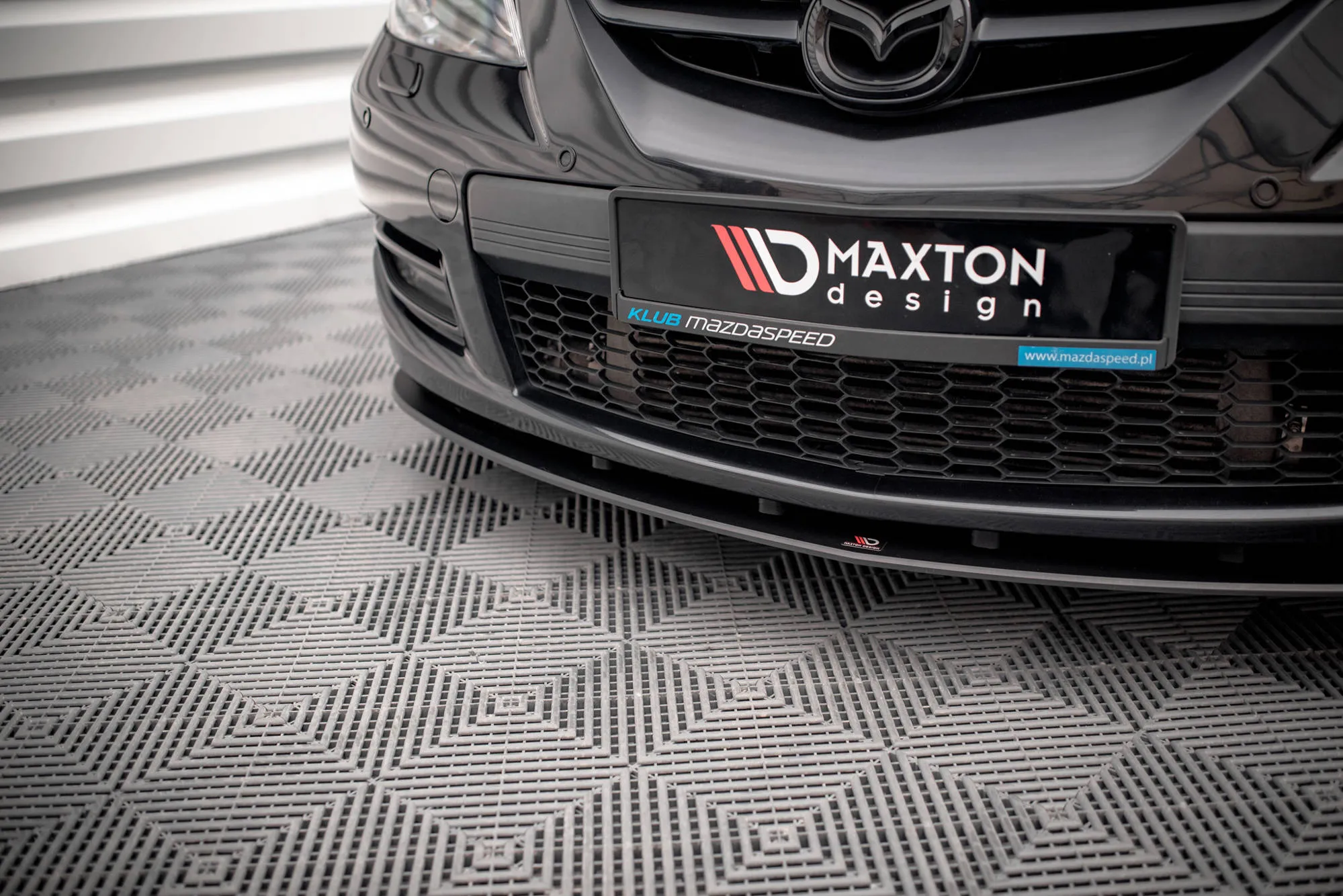 Frontspoiler Mazda 3 I MPS 2006-2008 | Street Pro Black Edition – bilde 4