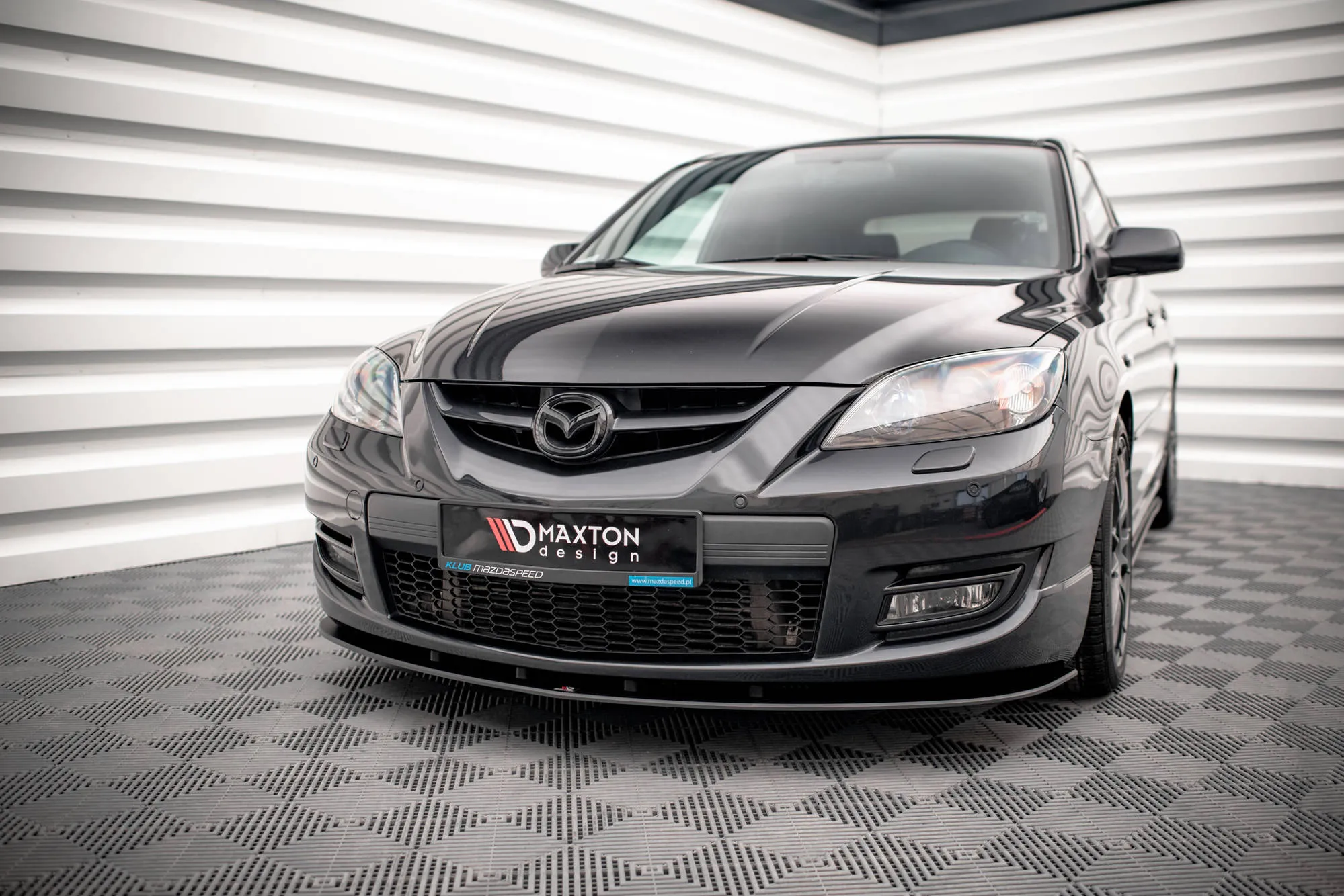 Frontspoiler Mazda 3 I MPS 2006-2008 | Street Pro Black Edition – bilde 5