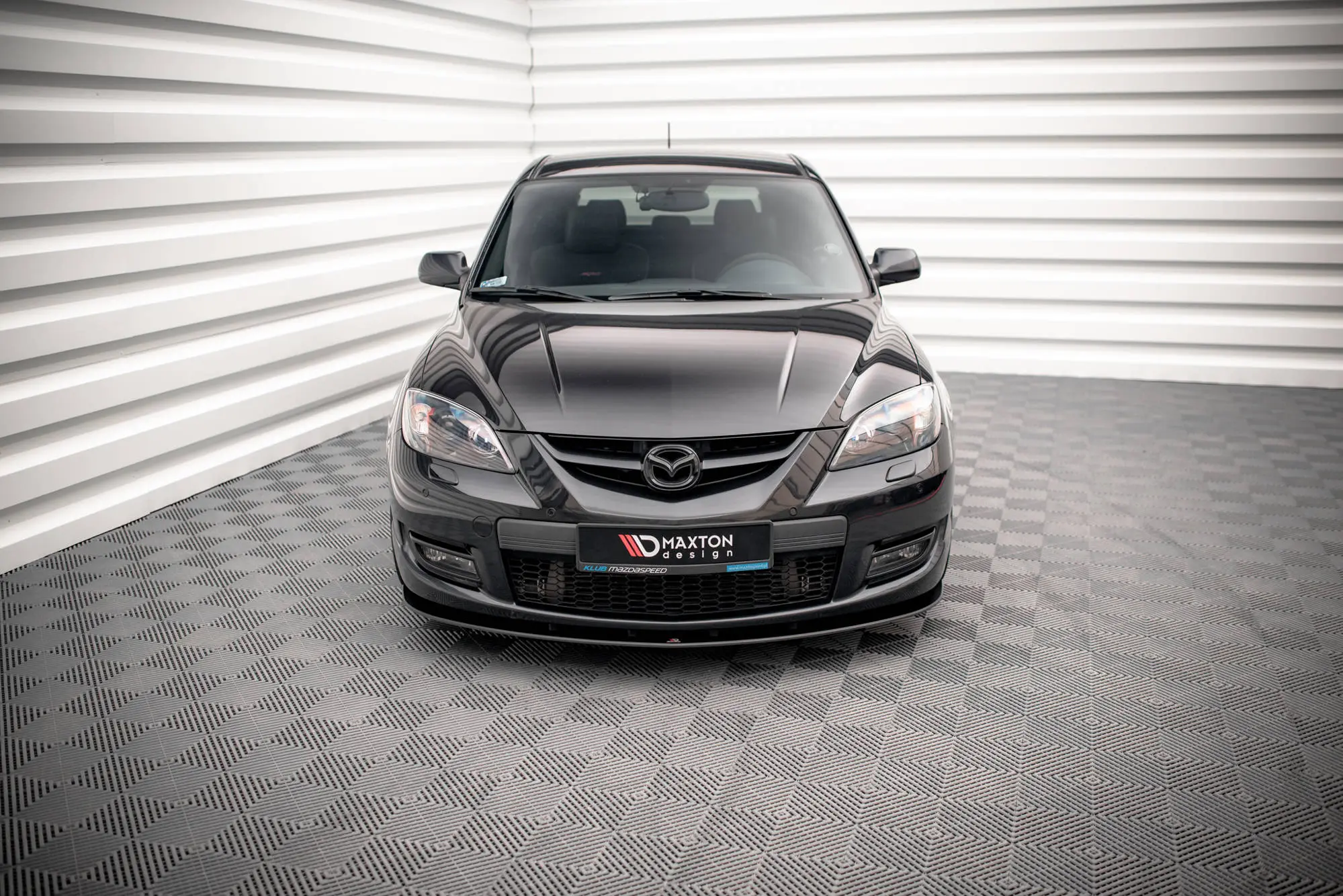 Frontspoiler Mazda 3 I MPS 2006-2008 | V.1 Street Pro Black Edition