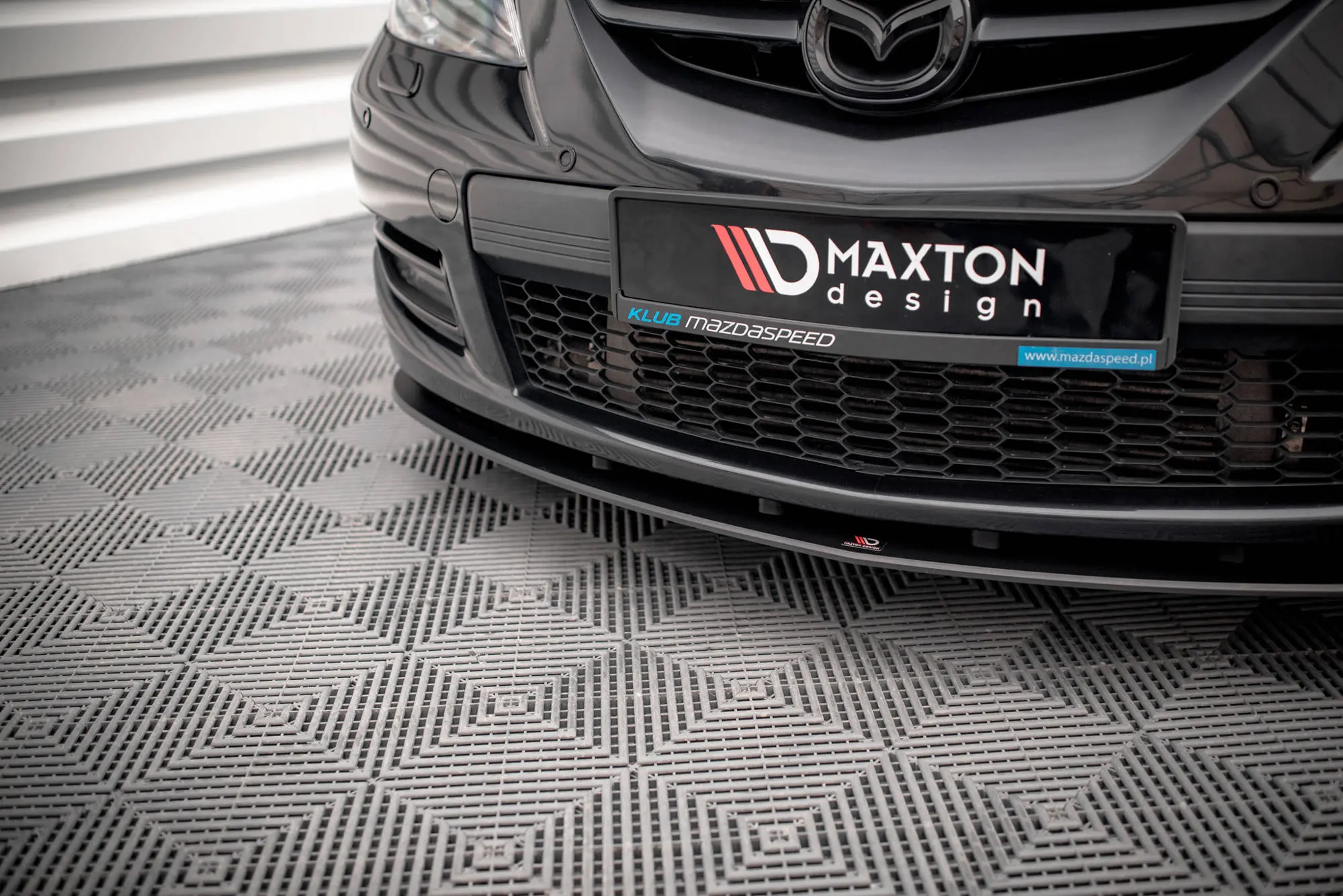 Frontspoiler Mazda 3 I MPS 2006-2008 | V.1 Street Pro Black Edition – bilde 2