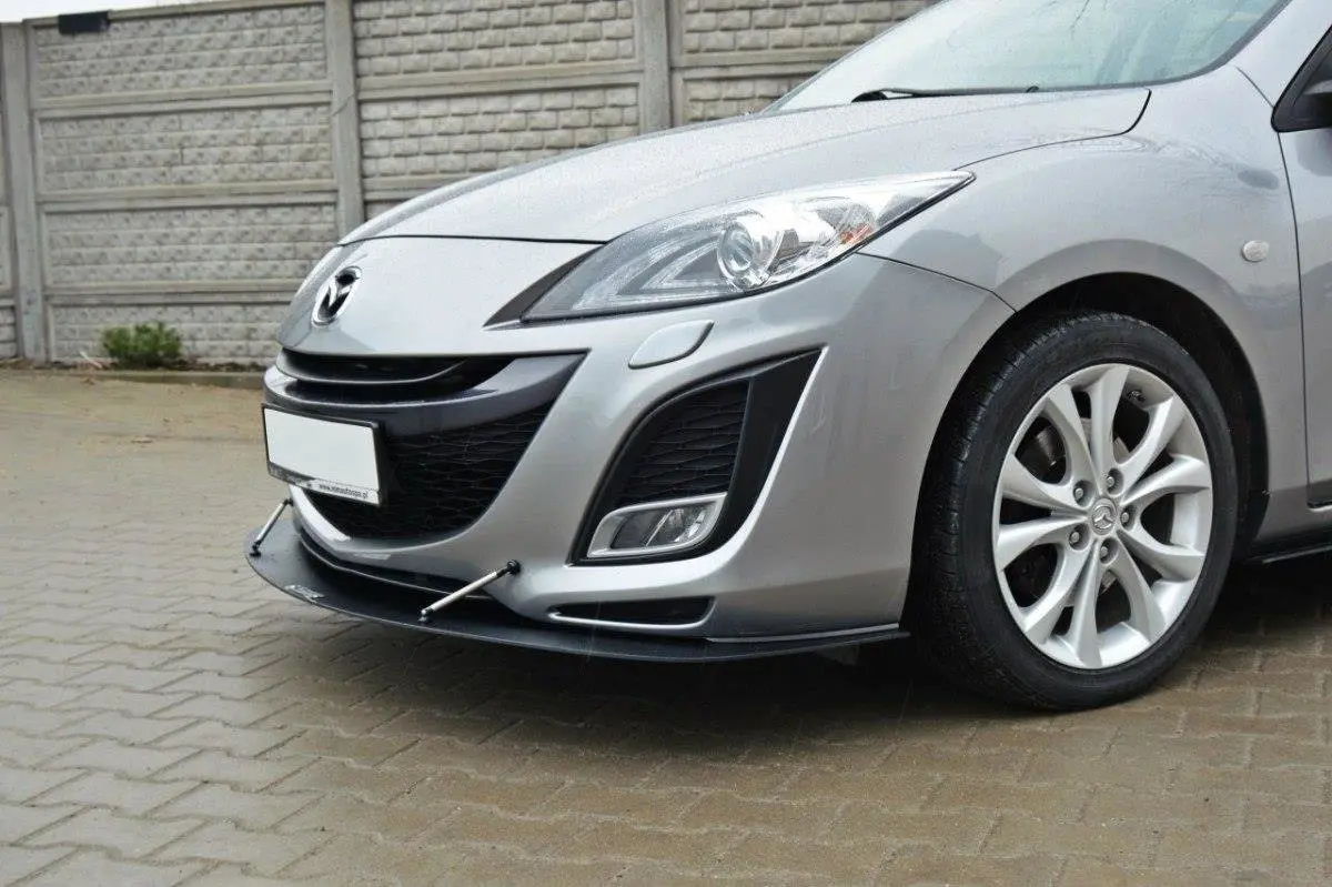 Frontspoiler Mazda 3 II Sport (pre-facelift) 2009-2011 | Racing Black Edition