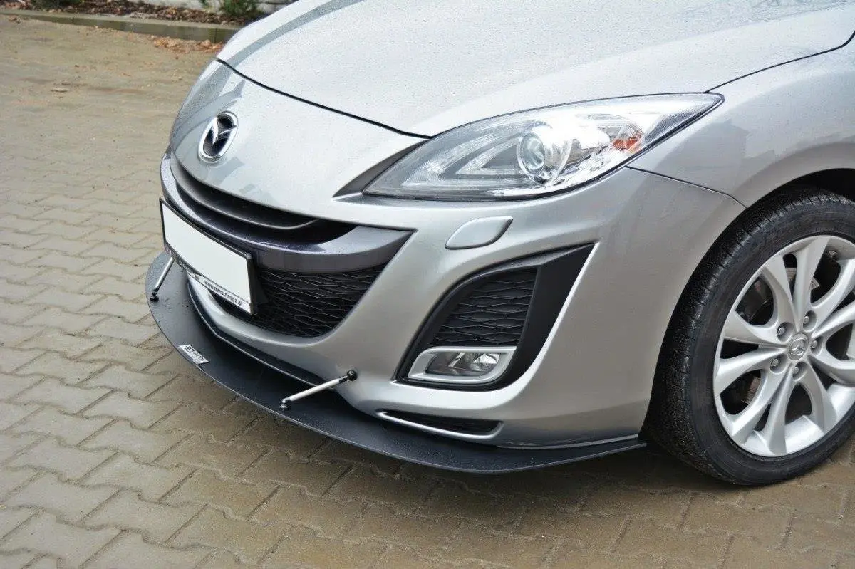 Frontspoiler Mazda 3 II Sport (pre-facelift) 2009-2011 | Racing Black Edition – bilde 2