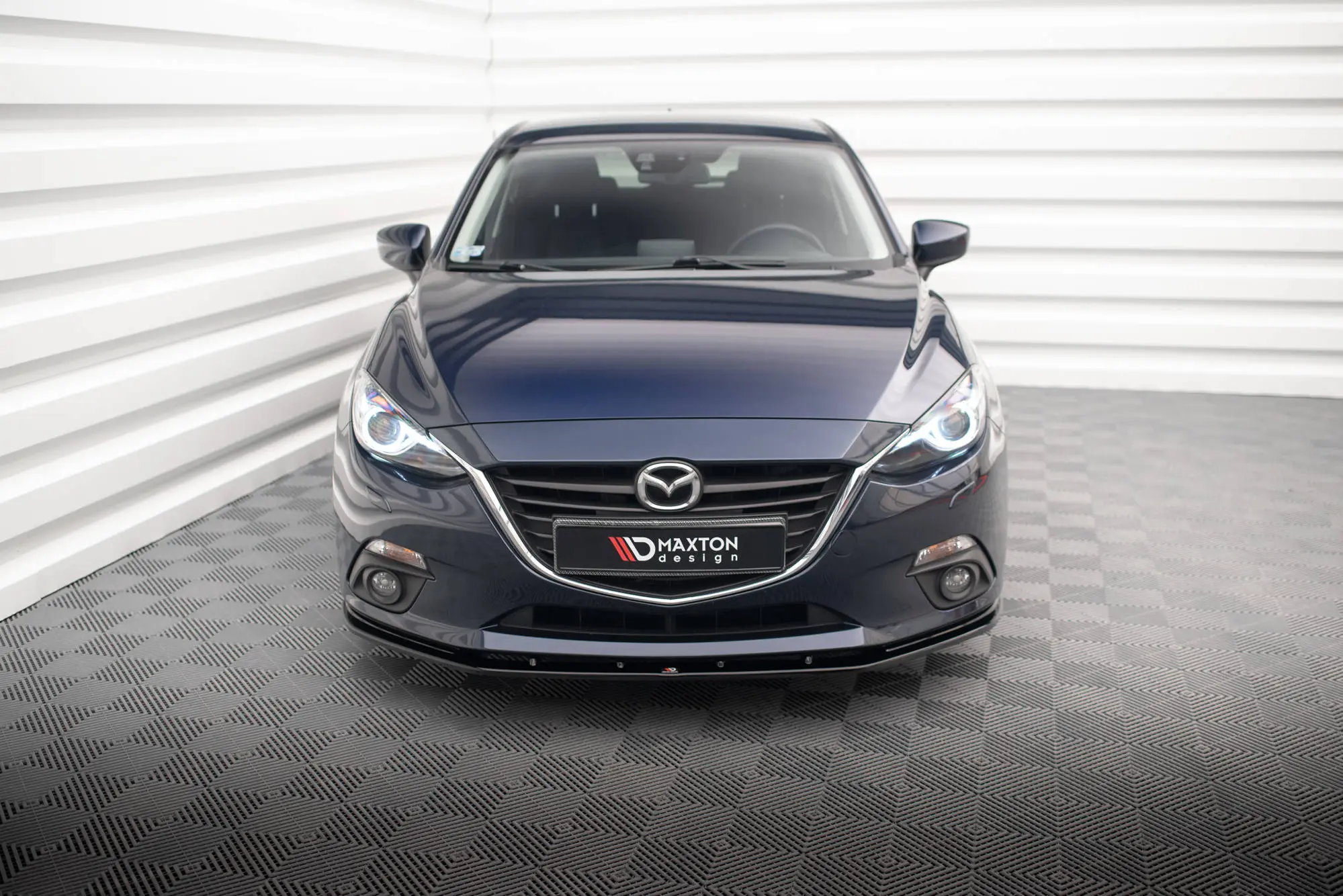 Frontspoiler Mazda 3 III 2013-2016 | Glossy Black Edition – bilde 2