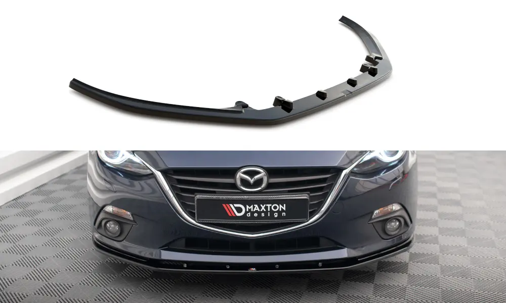 Frontspoiler Mazda 3 III 2013-2016 | Glossy Black Edition – bilde 3