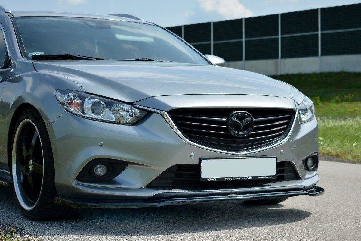 Frontspoiler Mazda 6 GJ III 2012- 2014 | Sport Glossy Black Edition V1