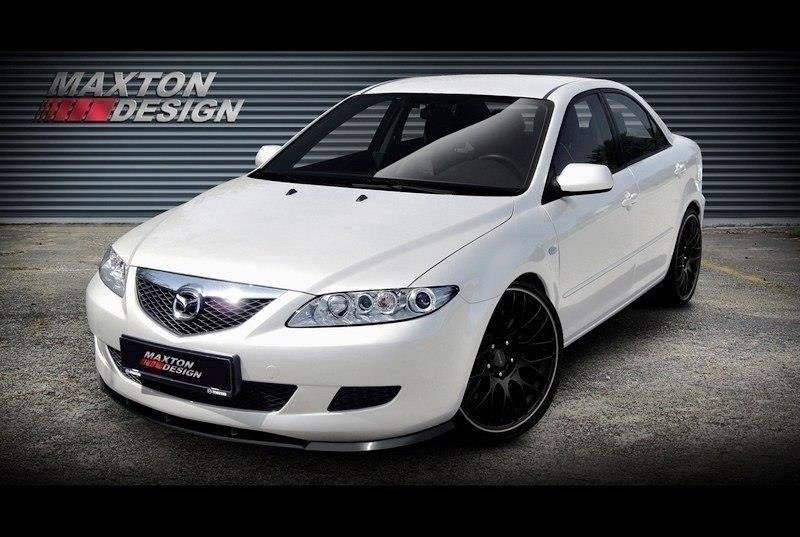Frontspoiler Mazda 6 I Pre-Facelift 2002 - 2005 | Sport Glossy Black Edition