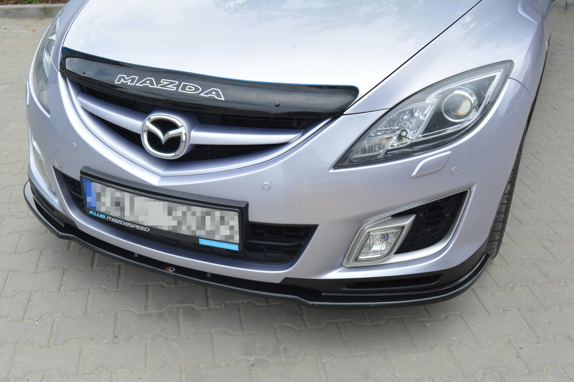 Frontspoiler Mazda 6 II (GH) Pre-Facelift 2008 - 2010 | Sport Glossy Black Edition