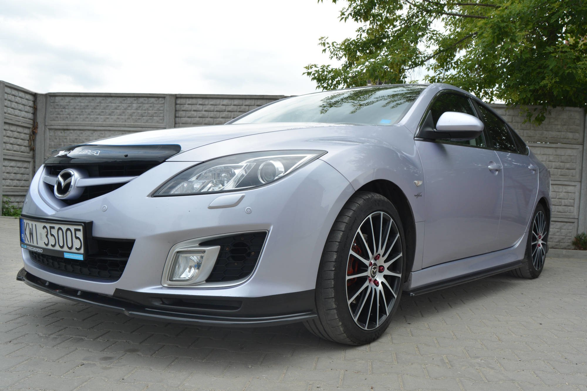 Frontspoiler Mazda 6 II (GH) Pre-Facelift 2008 - 2010 | Sport Glossy Black Edition – bilde 3