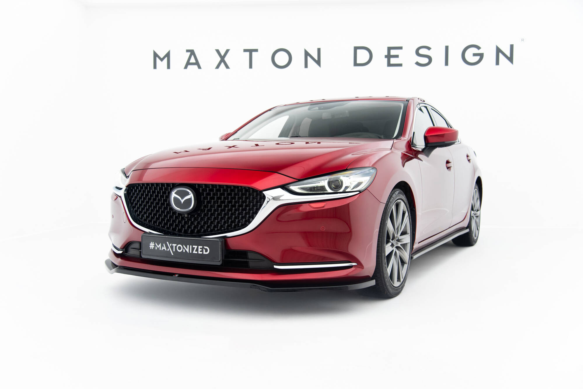 Frontspoiler Mazda 6 III Facelift 2018 - 2023  | Sport Glossy Black Edition V1