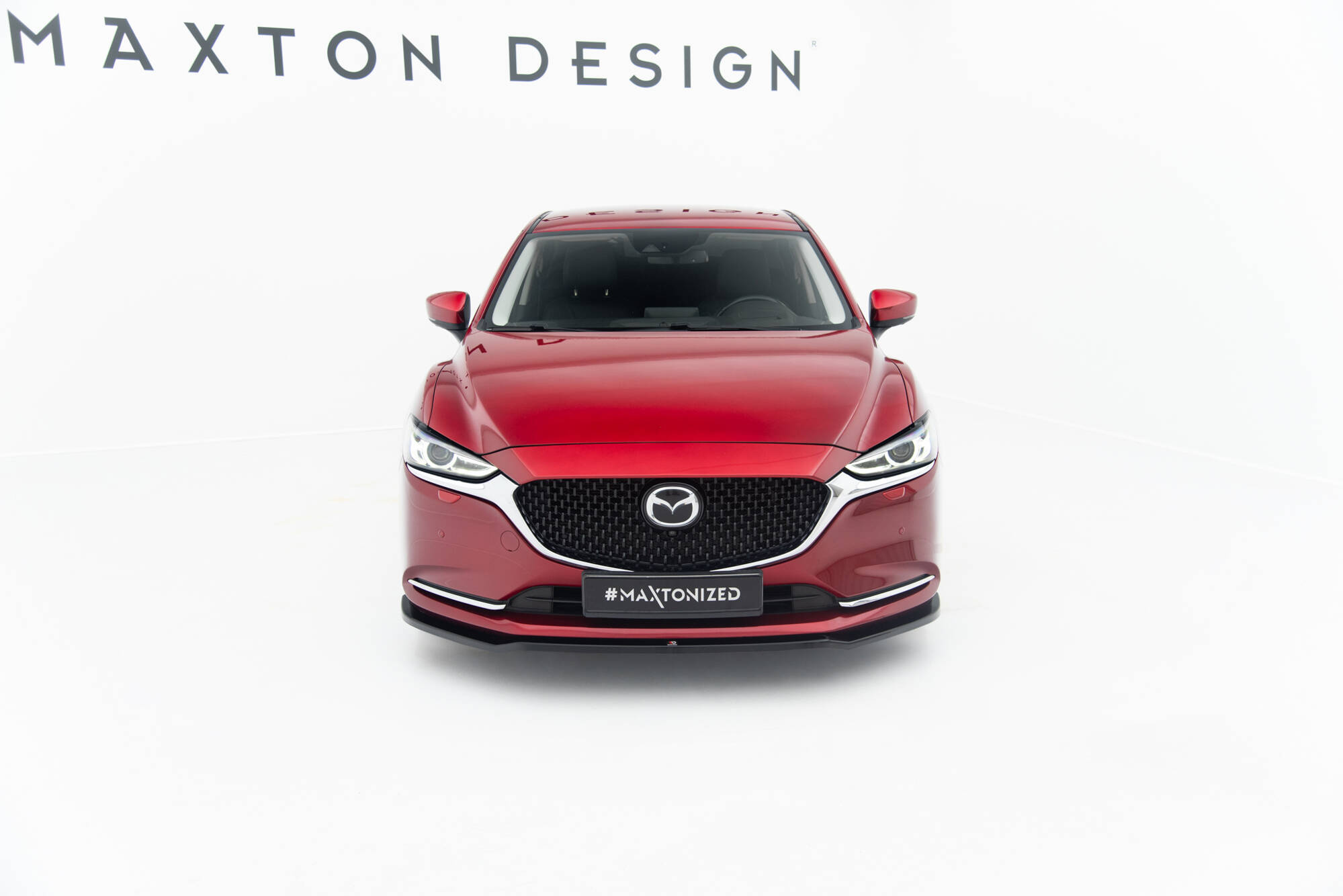Frontspoiler Mazda 6 III Facelift 2018 - 2023  | Sport Glossy Black Edition V1 – bilde 2