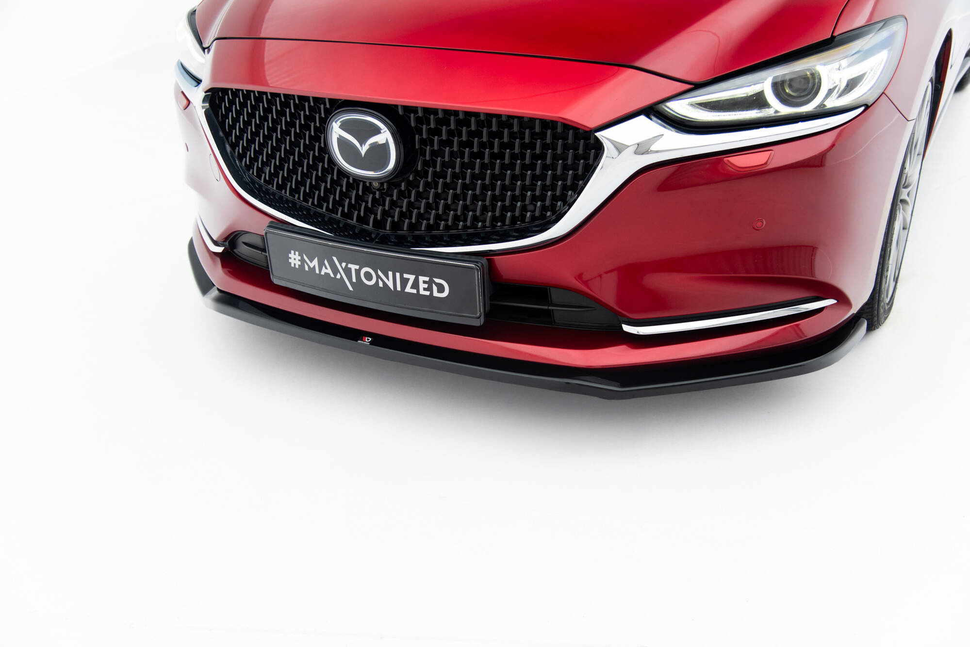 Frontspoiler Mazda 6 III Facelift 2018 - 2023  | Sport Glossy Black Edition V1 – bilde 3