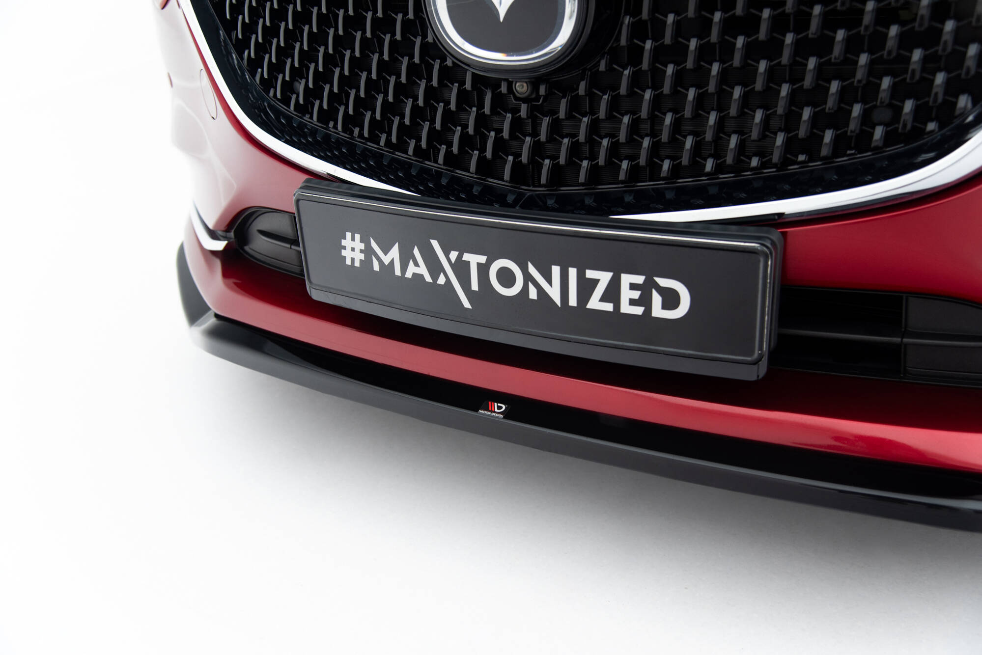 Frontspoiler Mazda 6 III Facelift 2018 - 2023  | Sport Glossy Black Edition V1 – bilde 4