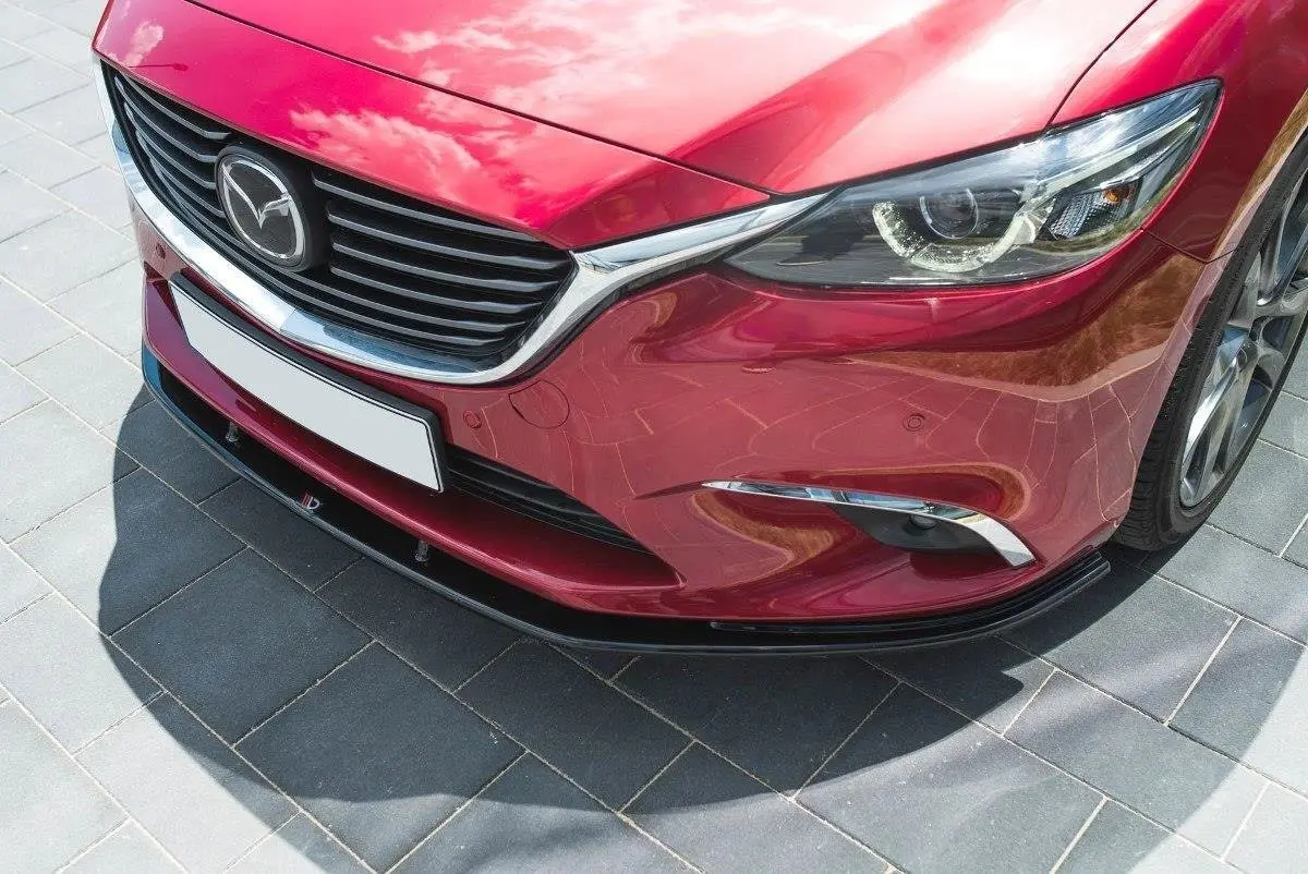 Frontspoiler Mazda 6 III (GJ/GL) 2014 - 2018 | V.1 Glossy Black Edition – bilde 4