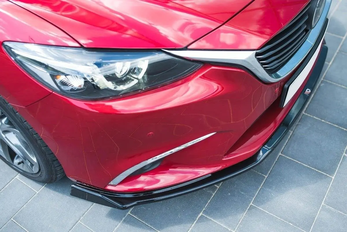 Frontspoiler Mazda 6 III (GJ/GL) 2014 - 2018  | V.2 Glossy Black Edition