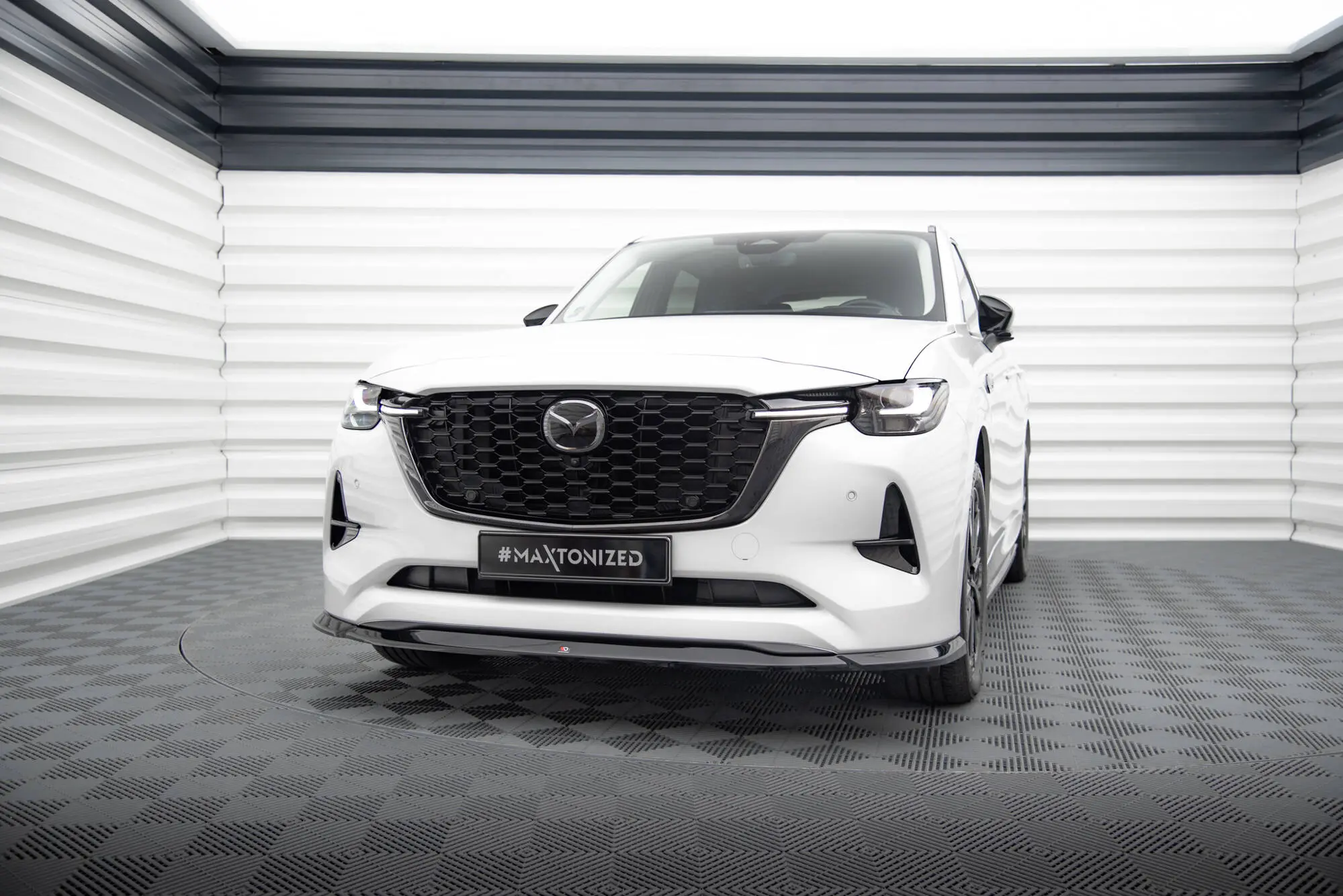Frontspoiler Mazda CX-60 2022 - > | V.2 Glossy Black Edition – bilde 2