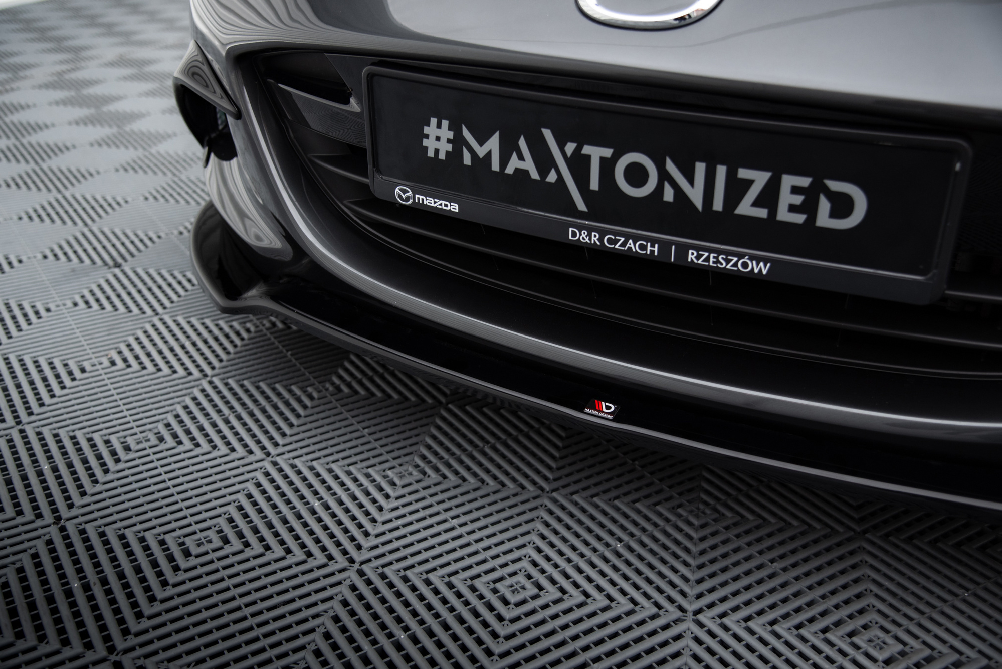 Frontspoiler Mazda MX-5 IV (ND) 2015 - 2024 | Sport Glossy Black Edition V2 – bilde 2