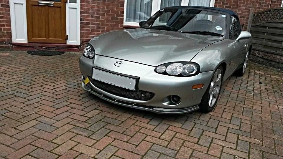 Frontspoiler Mazda MX-5 NB Facelift 2001 - 2005 | Sport Glossy Black Edition
