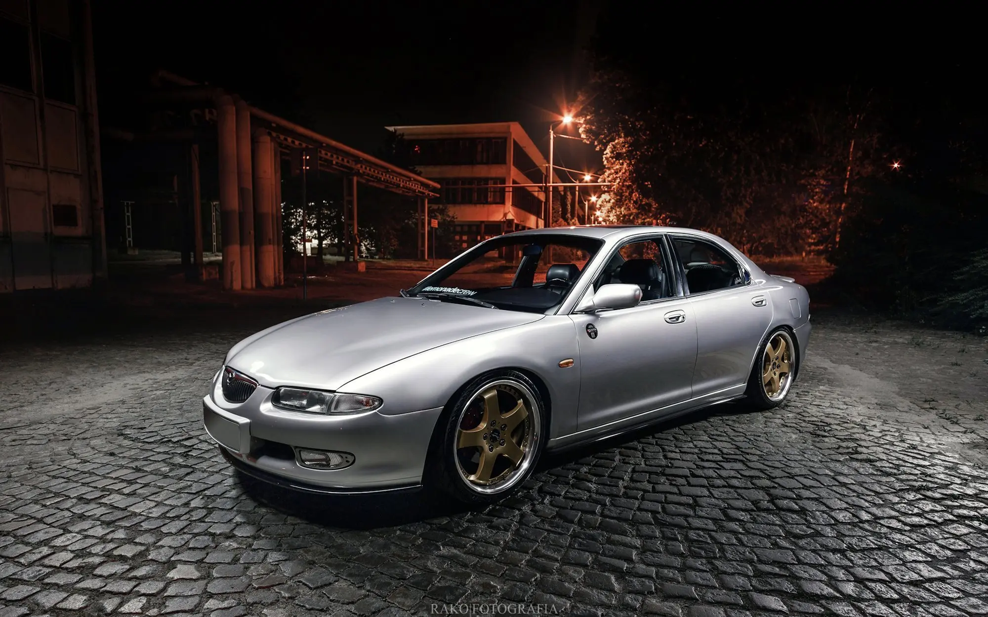 Frontspoiler Mazda Xedos 6 (Eunos 500) 1992-1999 | Glossy Black Edition – bilde 4