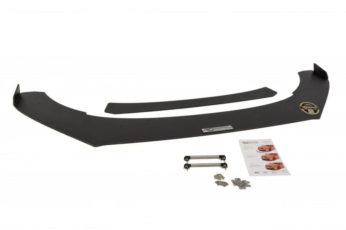 Frontspoiler (med vinger) VW Golf V GTI 2015-2017 | Racing Black Edition – bilde 4
