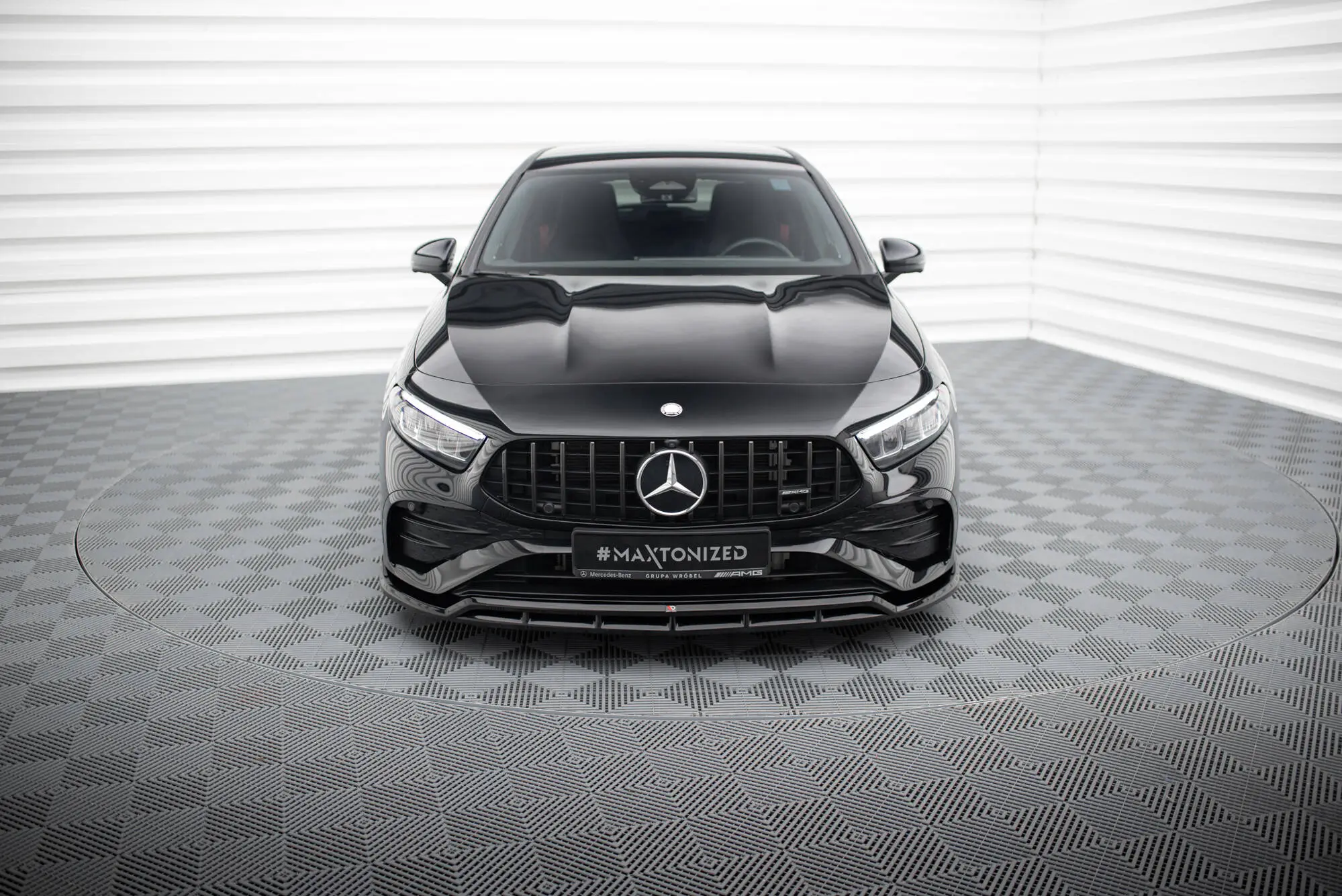 Frontspoiler Mercedes-AMG A35 (W177 / V177) facelift 2023 - > | Glossy Black Edition – bilde 4