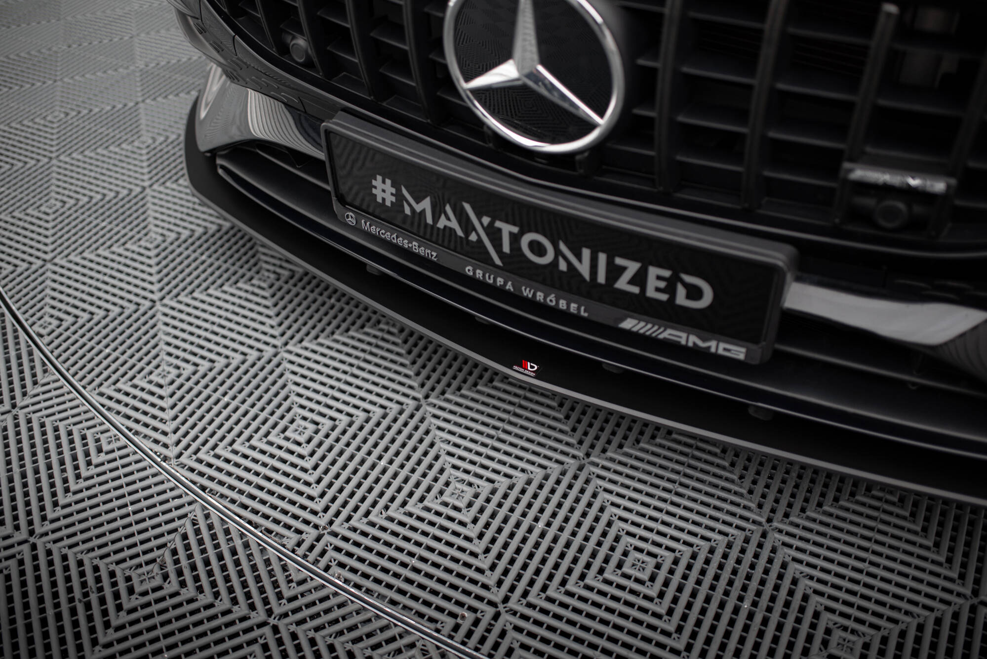 Frontspoiler Mercedes-AMG A35 (W177 / V177) facelift 2023 - > | Street Pro Black Edition – bilde 2
