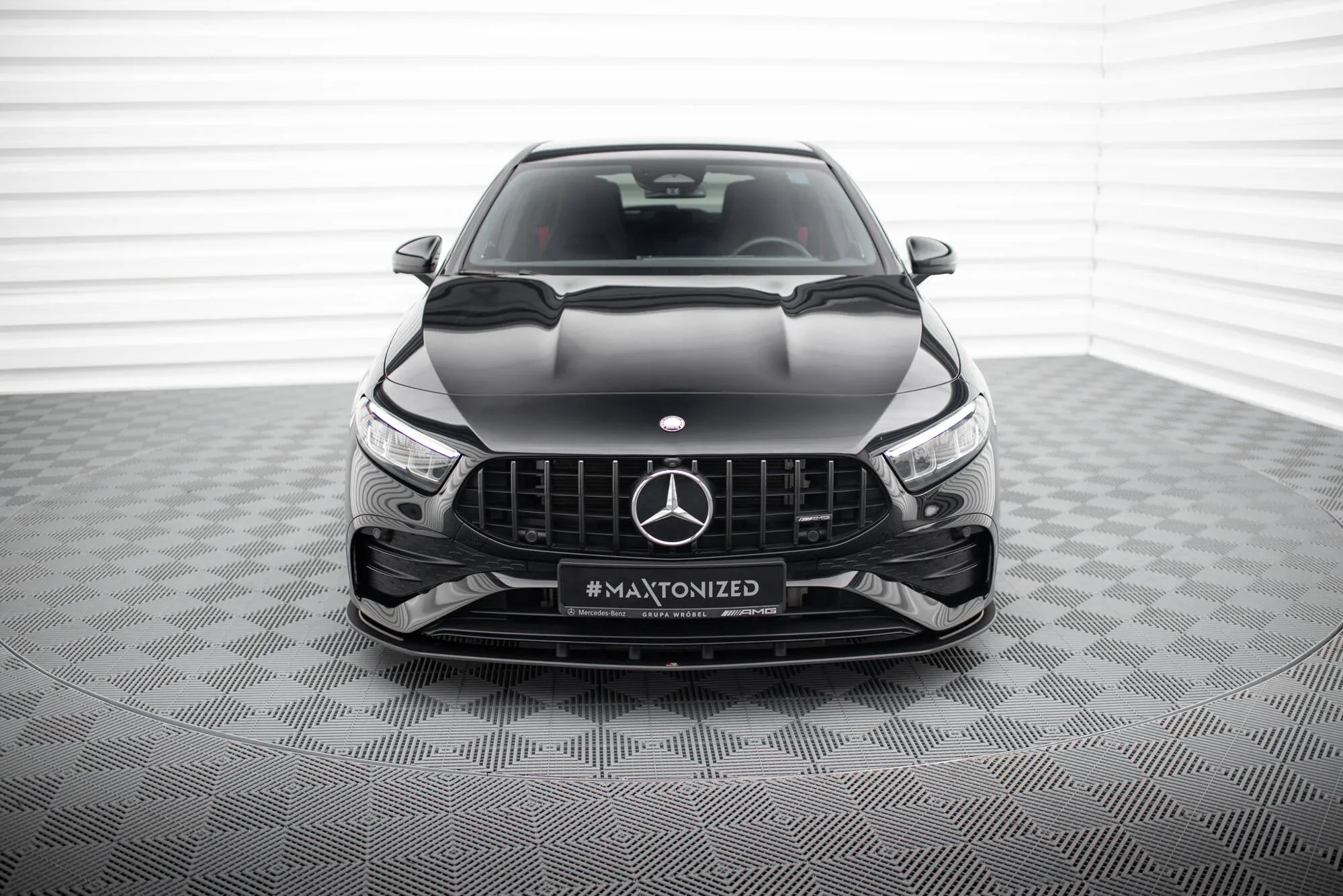 Frontspoiler Mercedes-AMG A35 (W177 / V177) facelift 2023 - > | Street Pro Black Edition – bilde 2