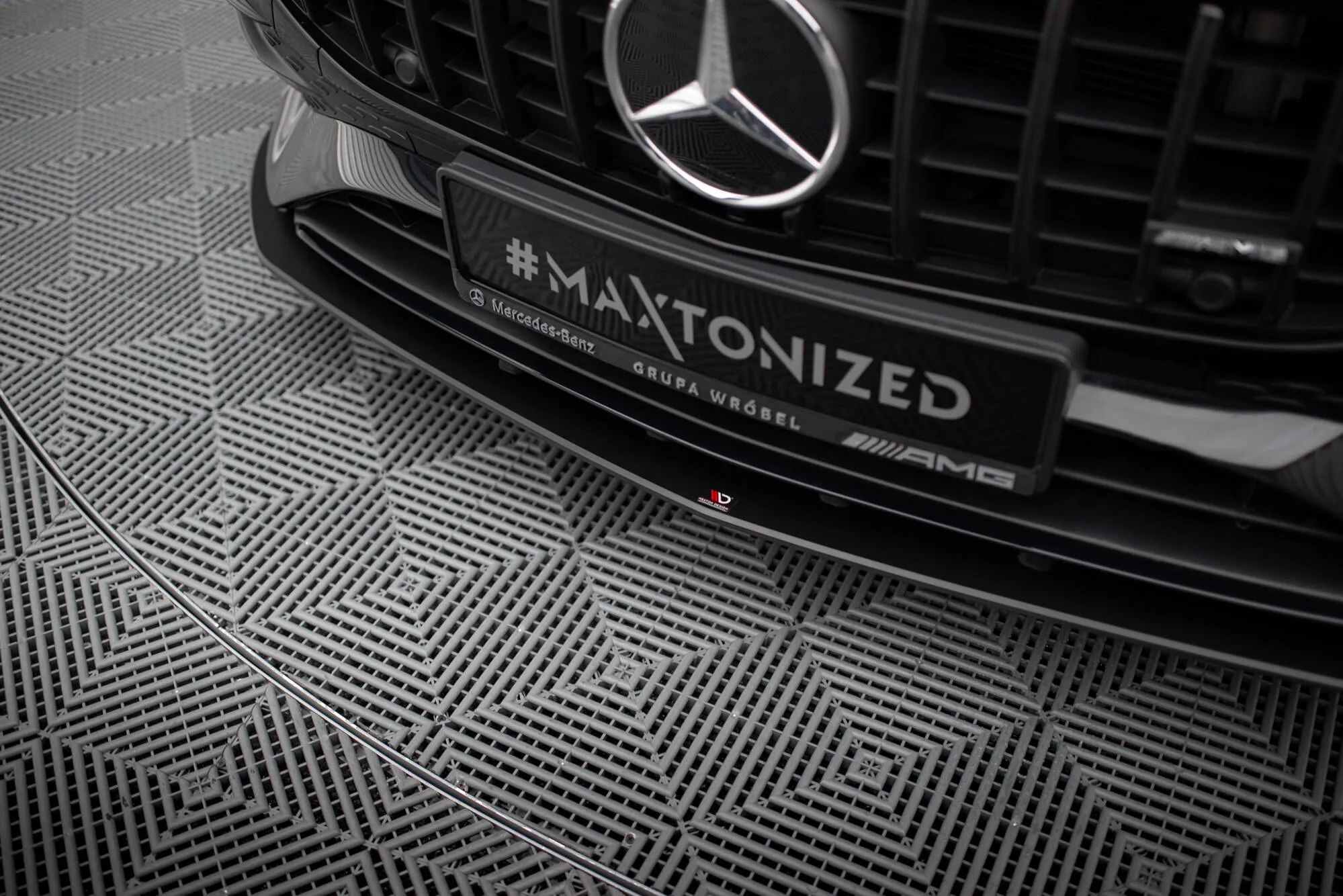 Frontspoiler Mercedes-AMG A35 (W177 / V177) facelift 2023 - > | Street Pro Black Edition – bilde 3